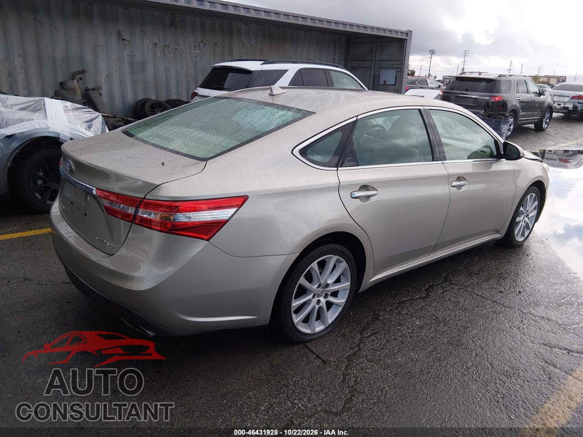TOYOTA AVALON 2013 - 4T1BK1EB2DU053473