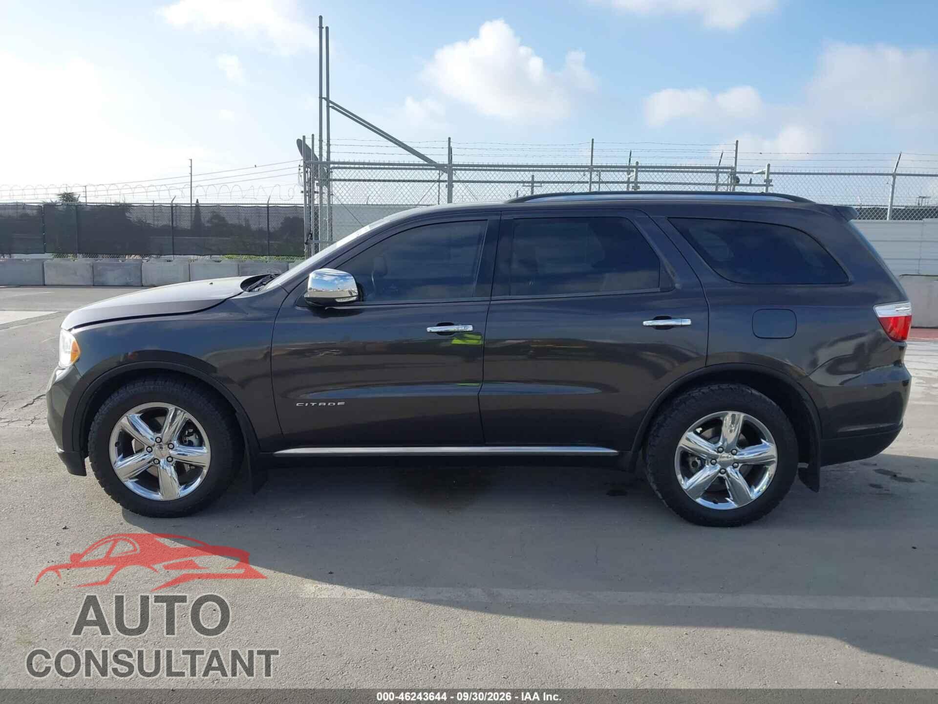DODGE DURANGO 2011 - 1D4SD5GT7BC651401