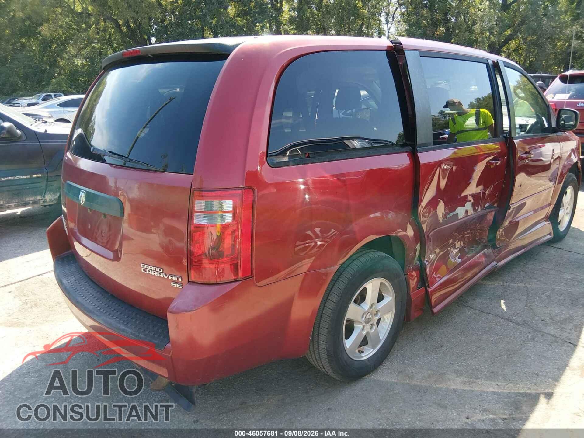 DODGE GRAND CARAVAN 2010 - 2D4RN4DE9AR107130