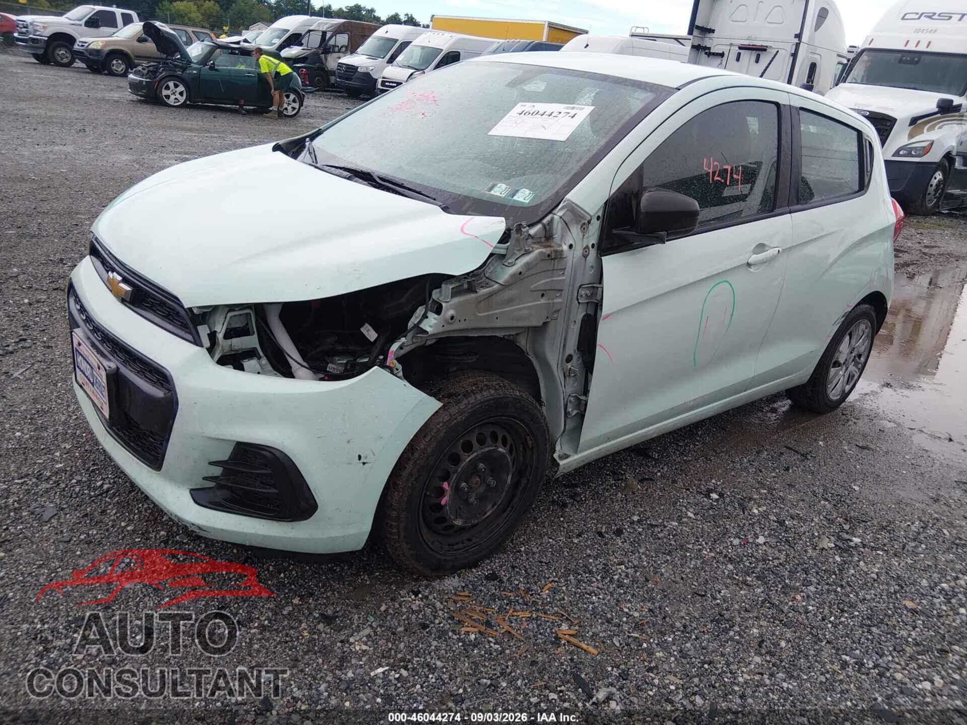 CHEVROLET SPARK 2017 - KL8CB6SA1HC757265