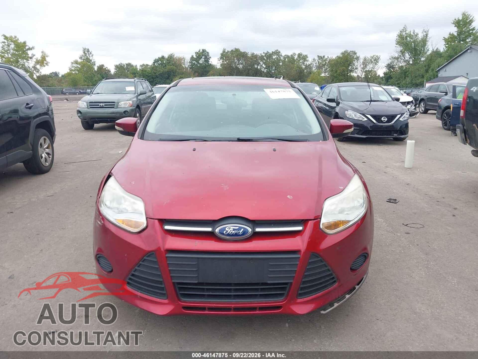 FORD FOCUS 2014 - 1FADP3F25EL128317