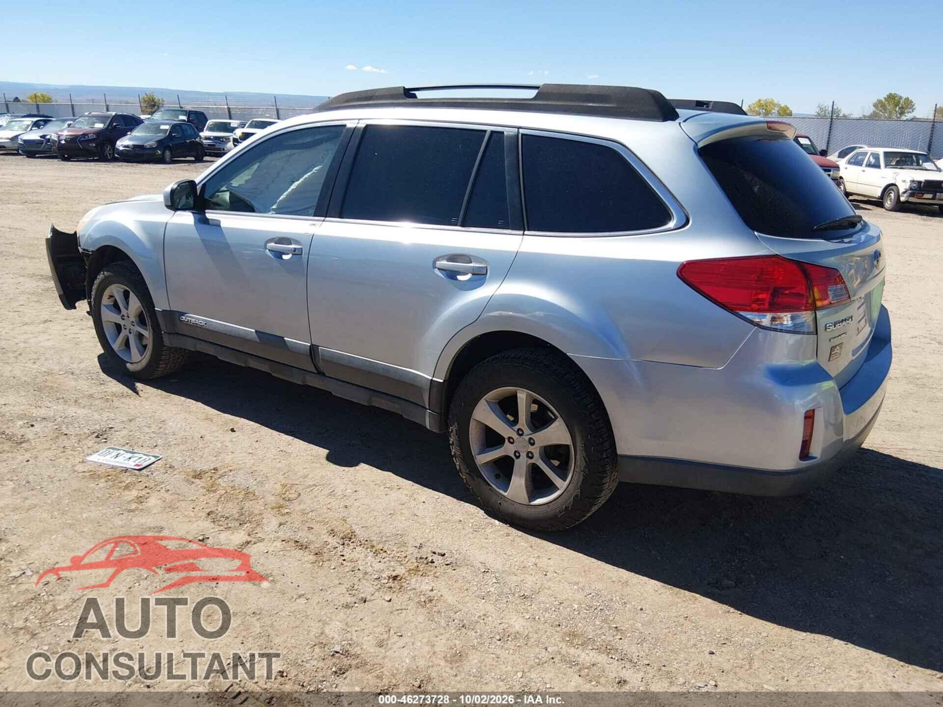 SUBARU OUTBACK 2013 - 4S4BRCCC3D3315798