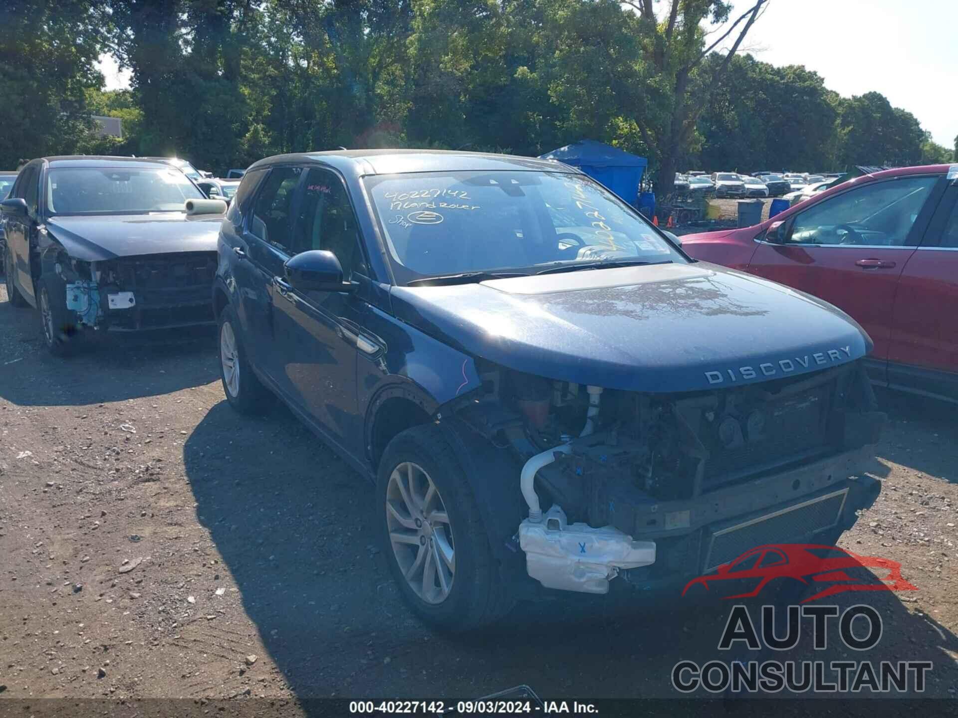 LAND ROVER DISCOVERY SPORT 2017 - SALCR2BG5HH648478