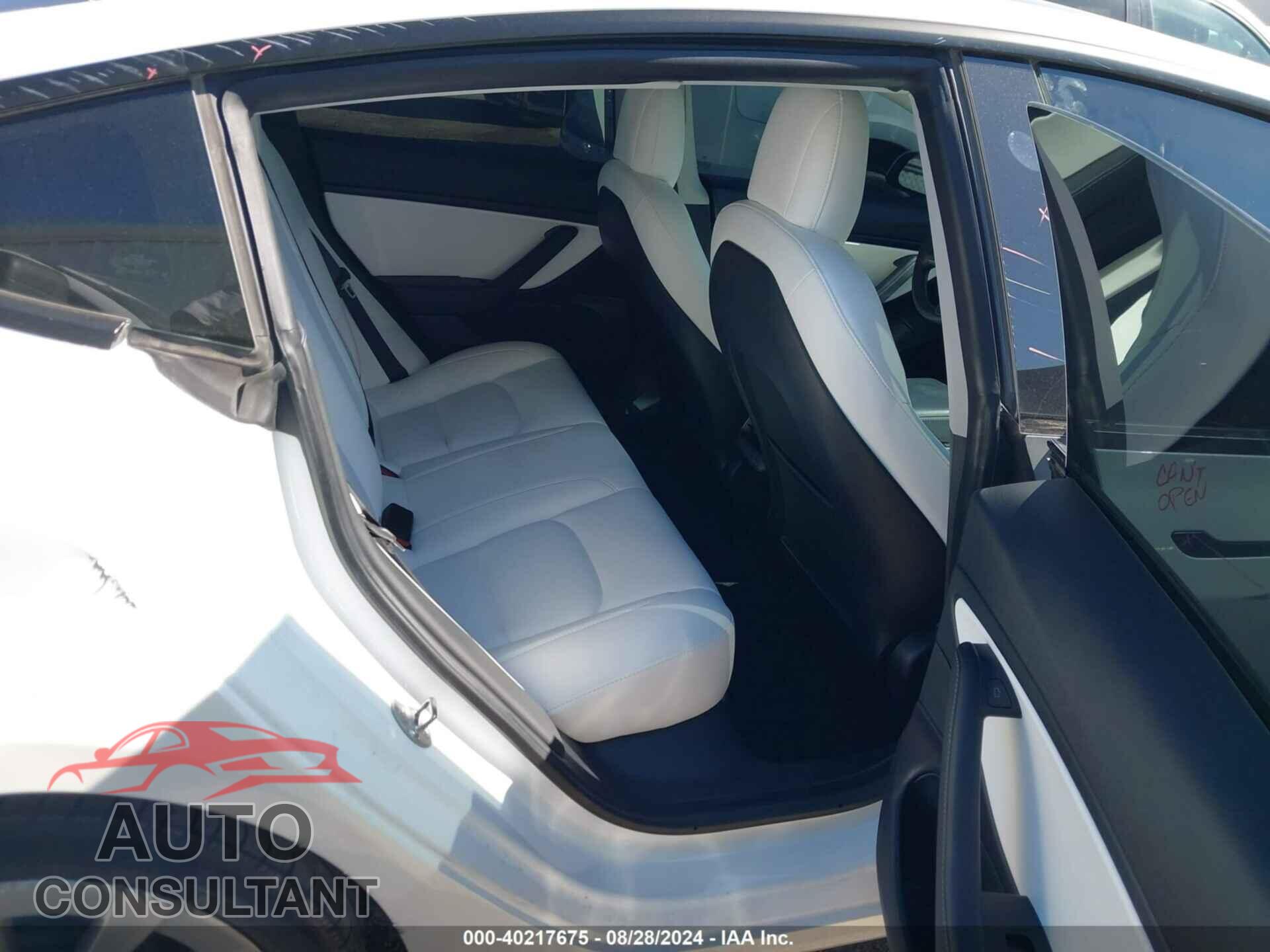 TESLA MODEL 3 2021 - 5YJ3E1EB9MF924989