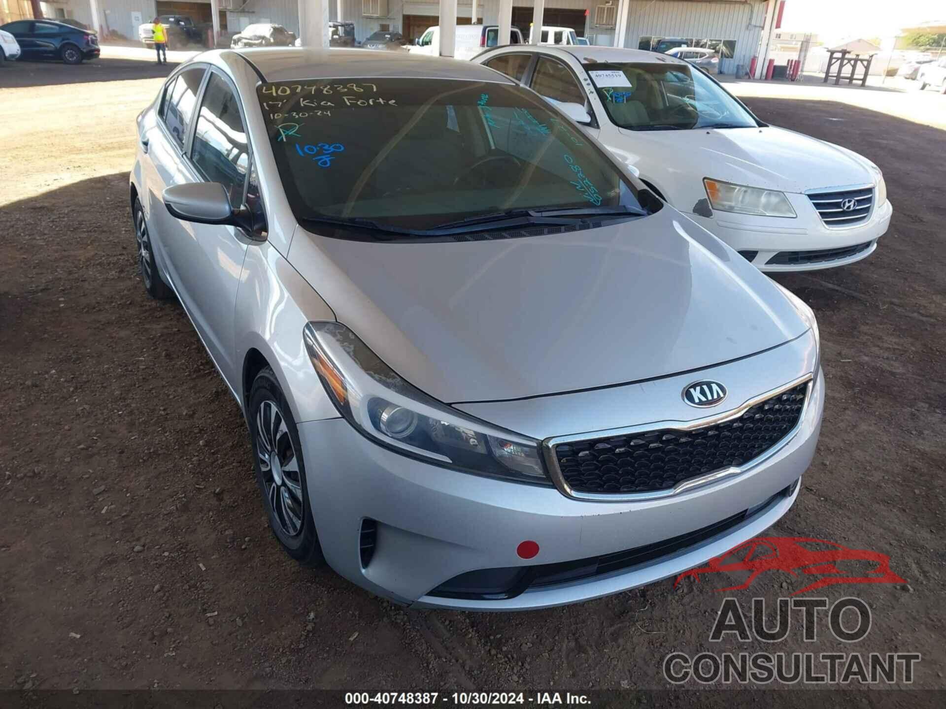 KIA FORTE 2017 - 3KPFK4A71HE052280