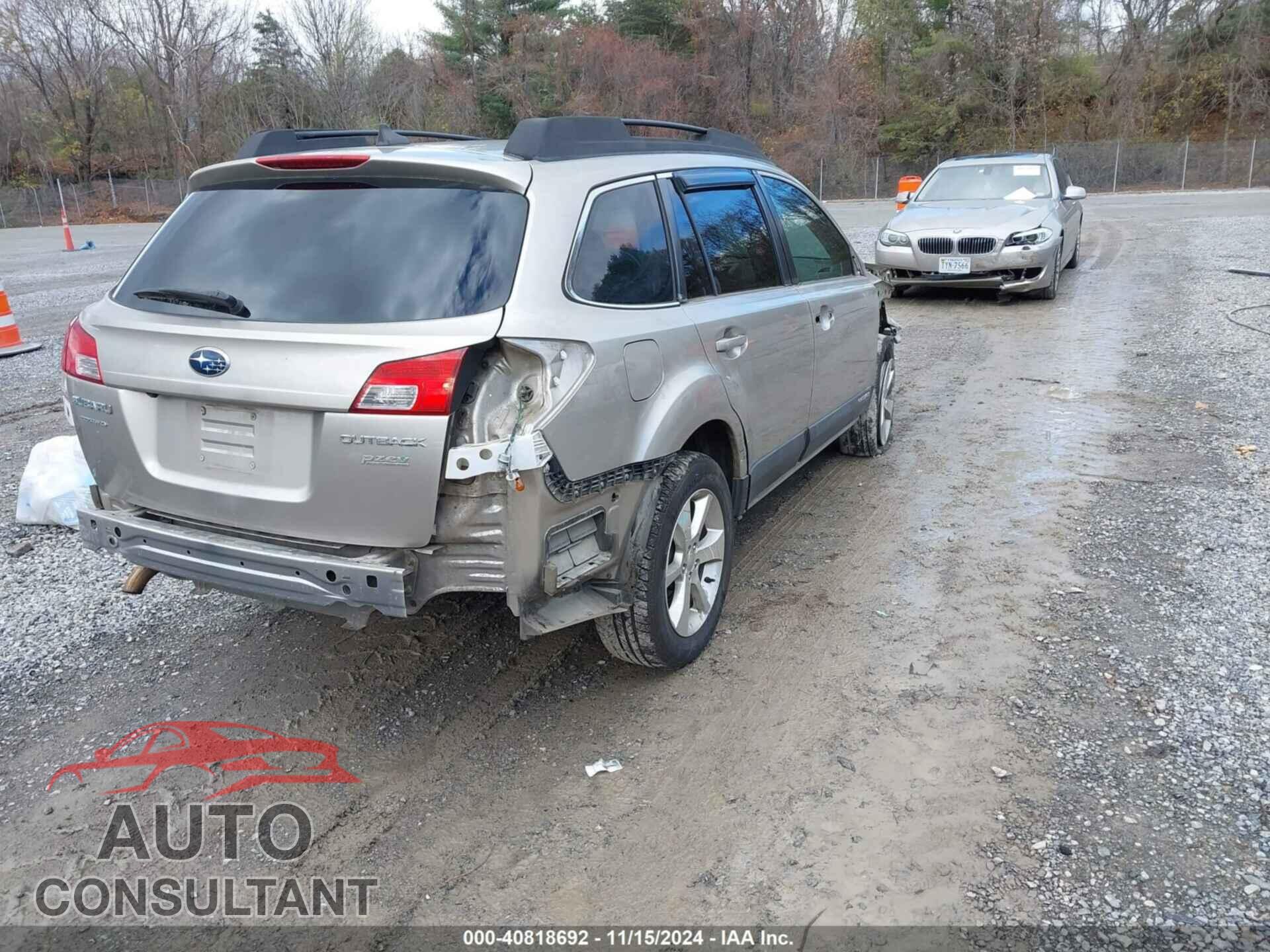 SUBARU OUTBACK 2014 - 4S4BRBLC4E3292852