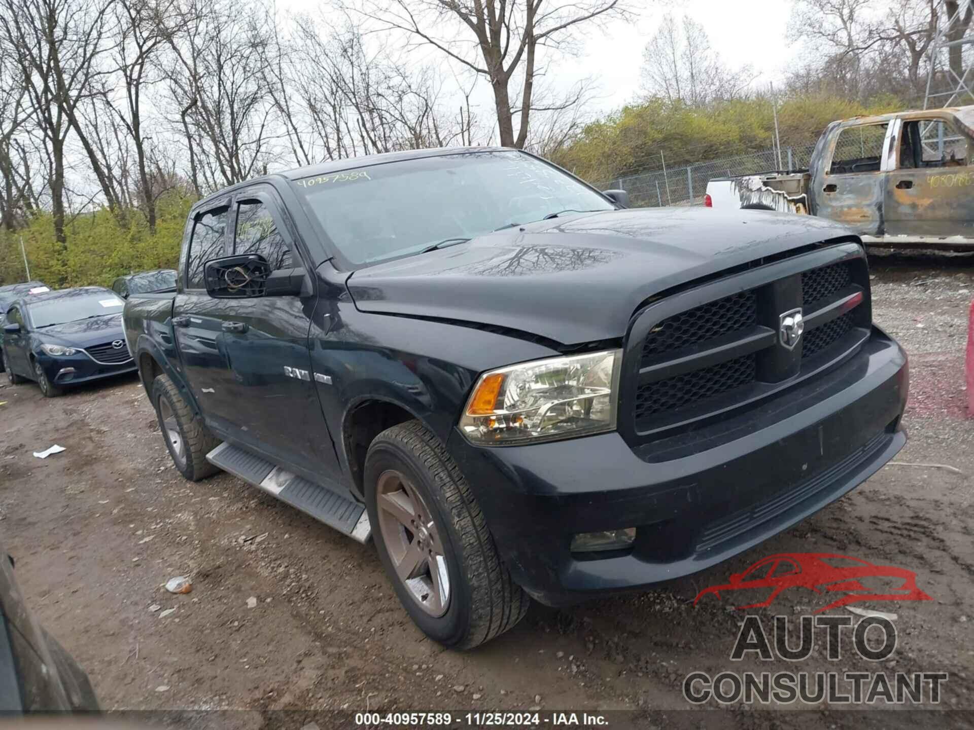 DODGE RAM 1500 2009 - 1D3HV13T39S823692