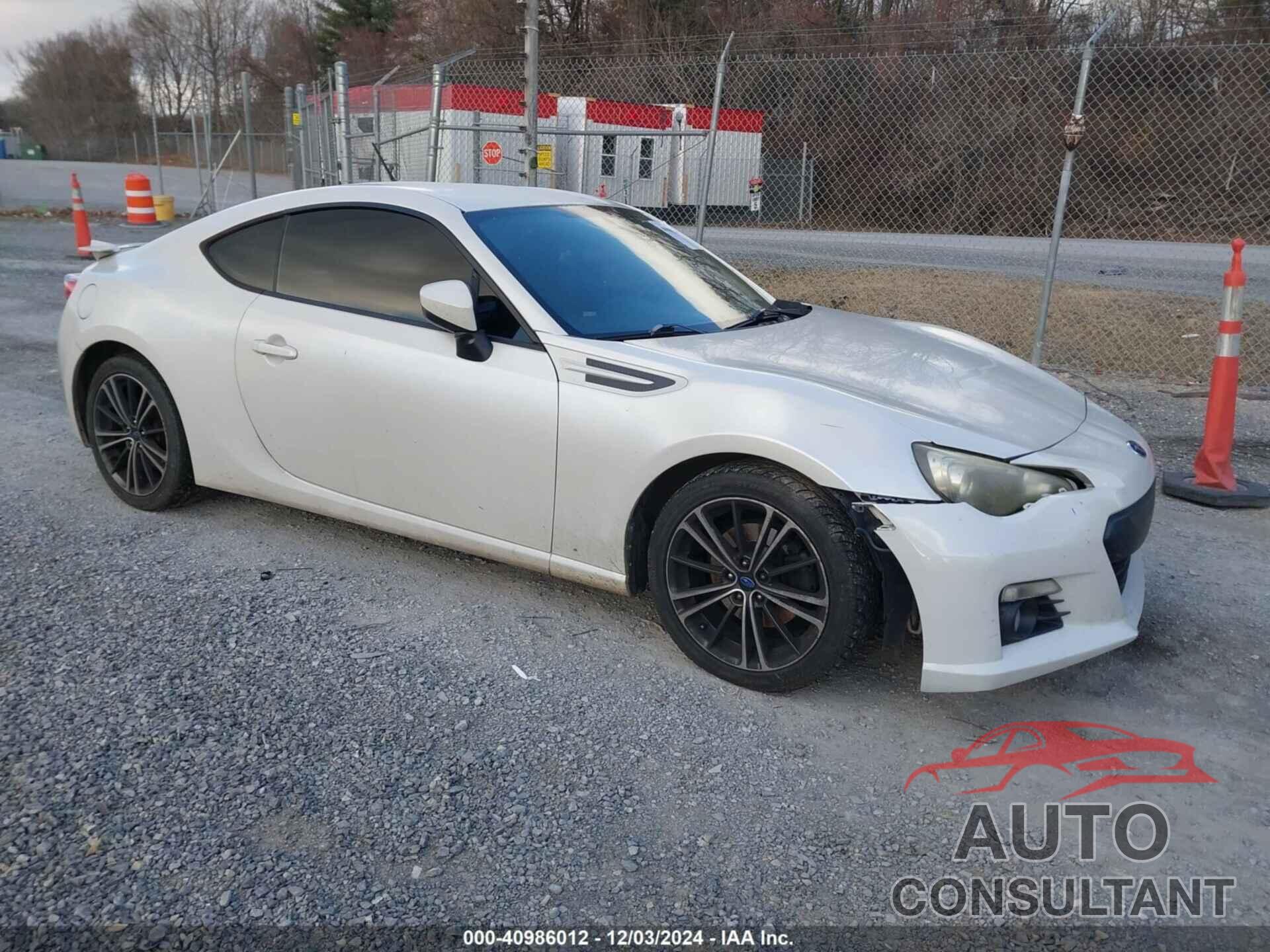 SUBARU BRZ 2013 - JF1ZCAC10D2602082