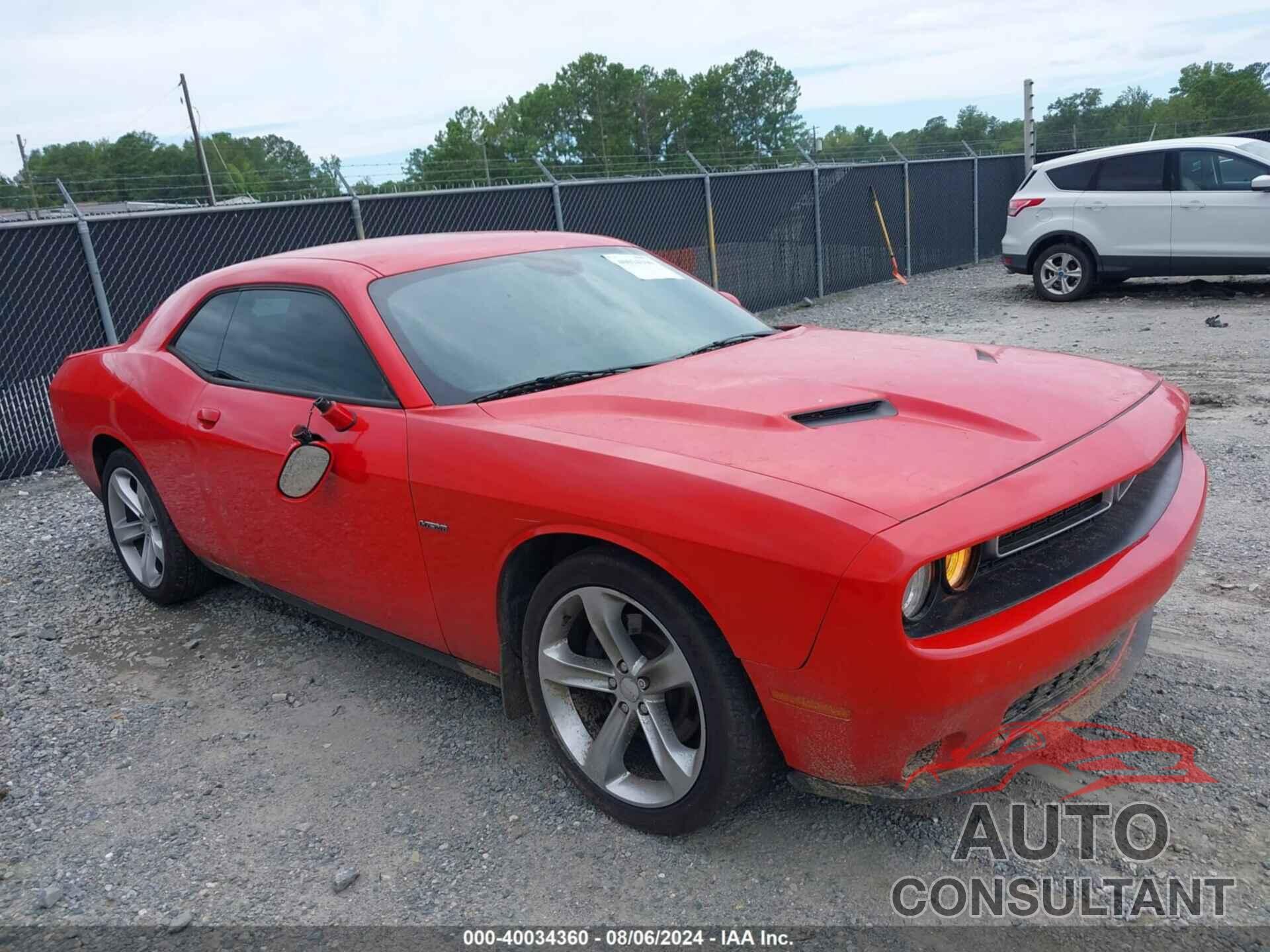 DODGE CHALLENGER 2016 - 2C3CDZBT9GH213925