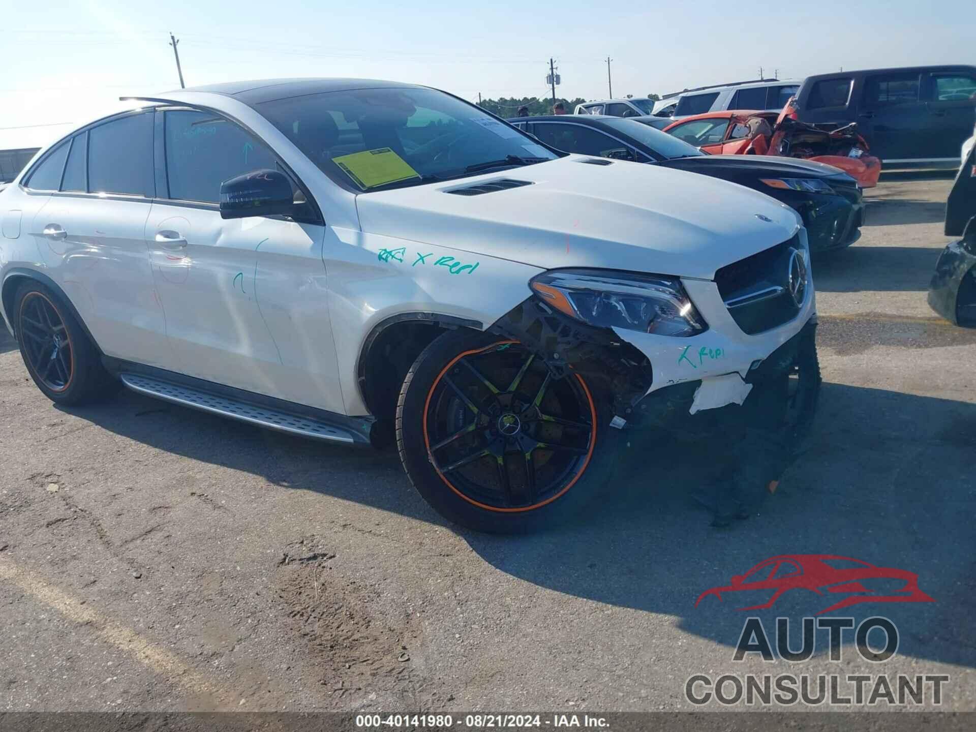 MERCEDES-BENZ AMG GLE 43 COUPE 2019 - 4JGED6EB1KA153891