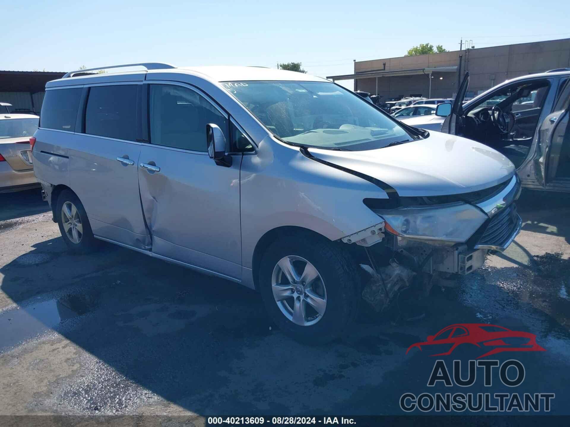 NISSAN QUEST 2016 - JN8AE2KP9G9153126