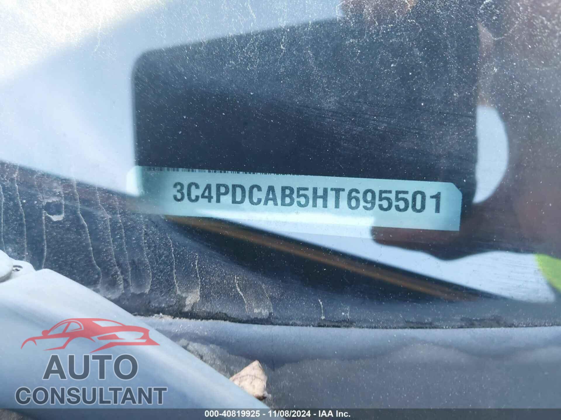 DODGE JOURNEY 2017 - 3C4PDCAB5HT695501