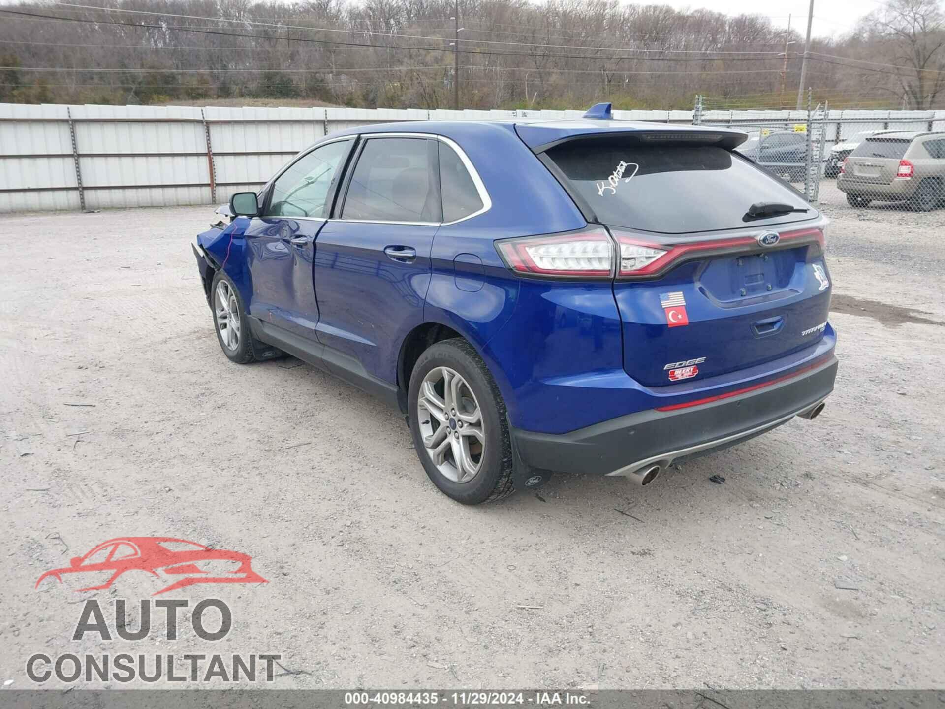 FORD EDGE 2015 - 2FMPK4K87FBB00862