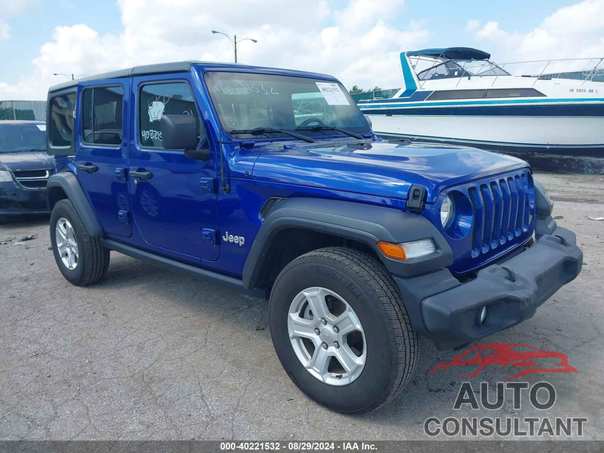 JEEP WRANGLER UNLIMITED 2019 - 1C4HJXDG3KW568551