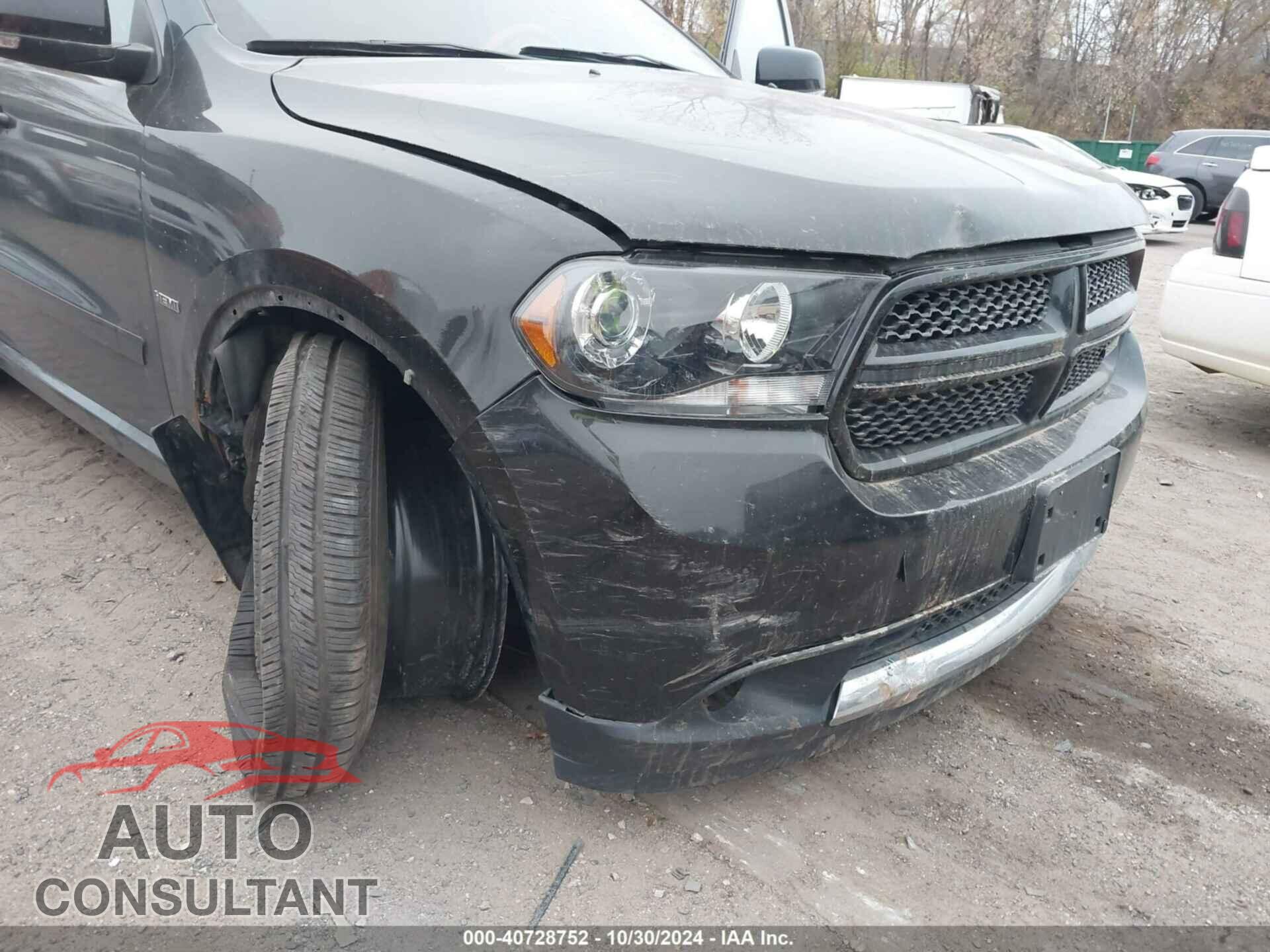 DODGE DURANGO 2012 - 1C4SDJCT4CC295082