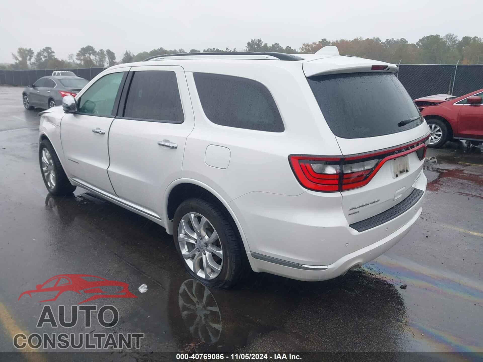 DODGE DURANGO 2017 - 1C4SDJET9HC681341