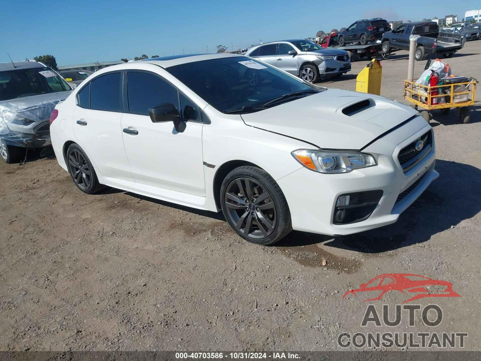 SUBARU WRX 2016 - JF1VA1E67G8822995