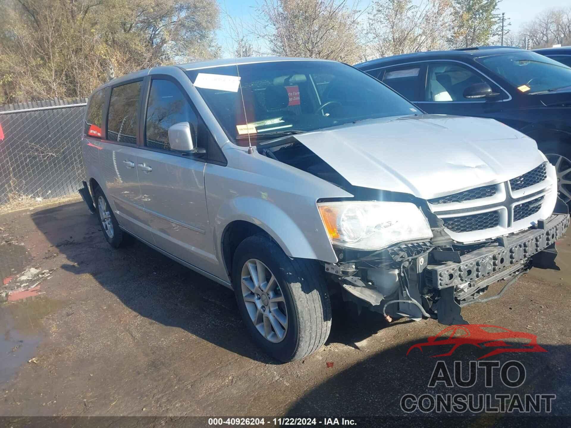 DODGE GRAND CARAVAN 2012 - 2C4RDGEG7CR156184