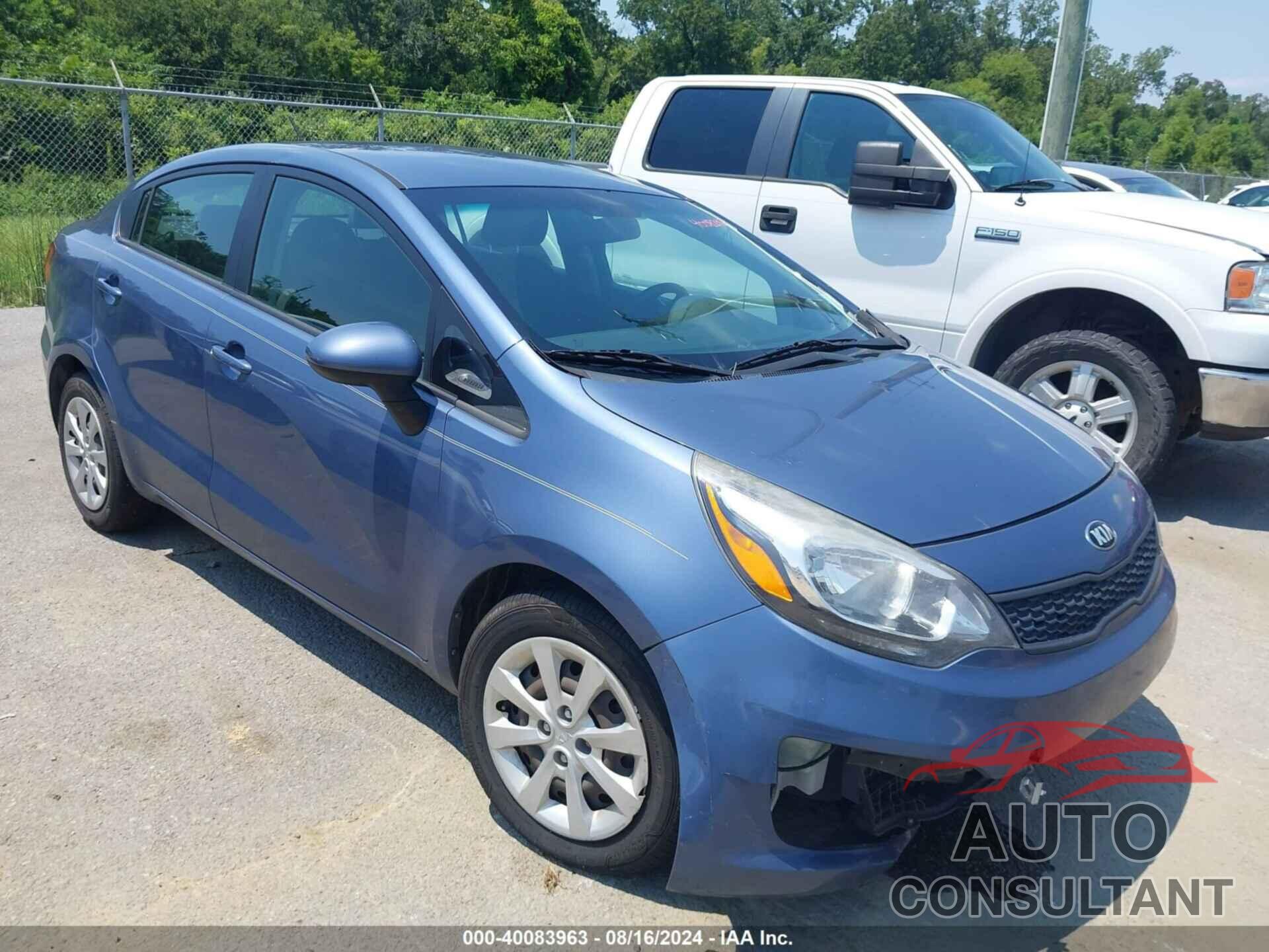 KIA RIO 2016 - KNADM4A39G6621750