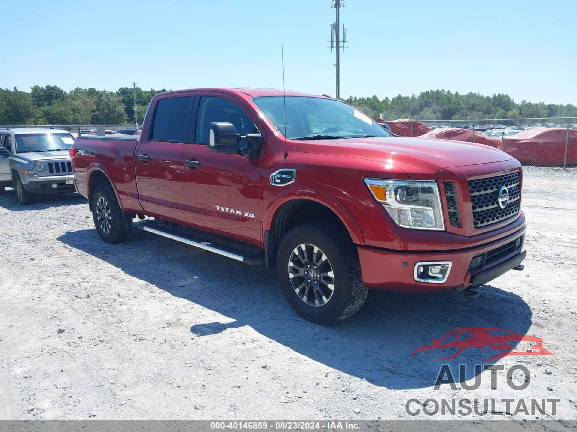 NISSAN TITAN XD 2019 - 1N6BA1F44KN533235