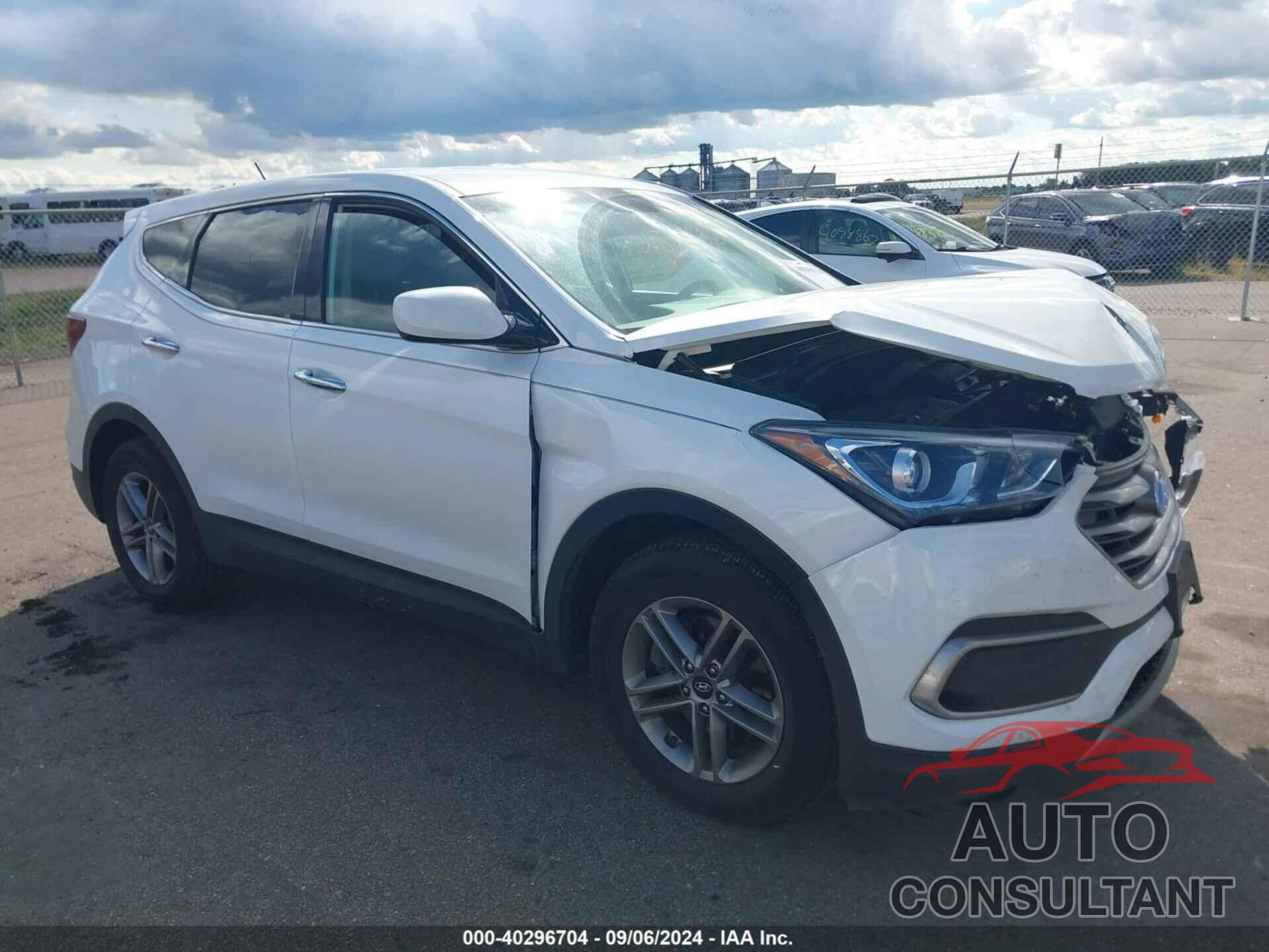 HYUNDAI SANTA FE SPORT 2018 - 5NMZTDLB3JH054493