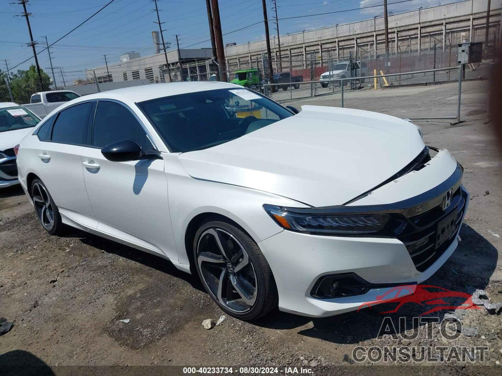 HONDA ACCORD 2021 - 1HGCV1F30MA056303