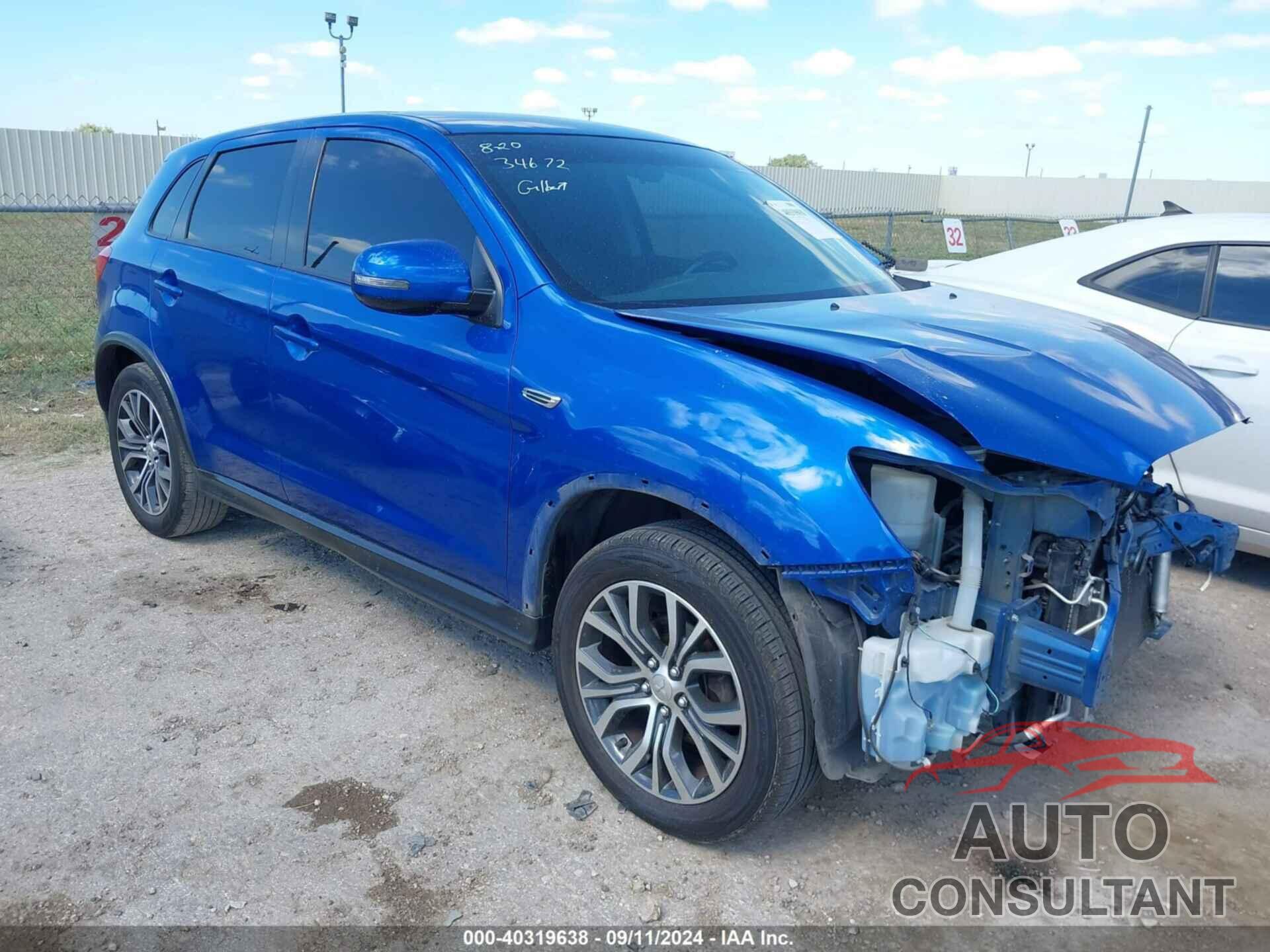 MITSUBISHI OUTLANDER SPORT 2018 - JA4AP3AW9JU012074