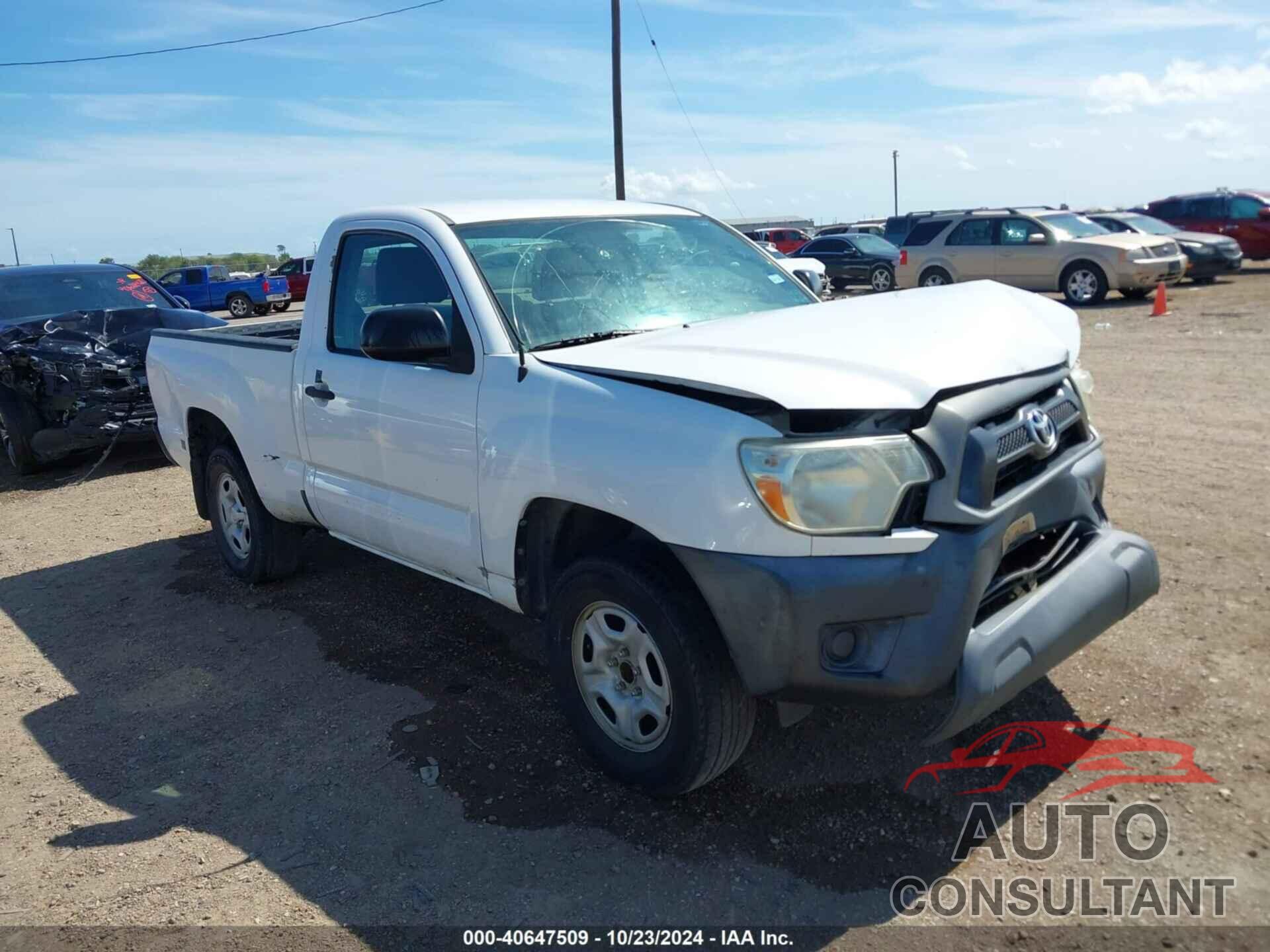 TOYOTA TACOMA 2012 - 5TFNX4CN2CX015157