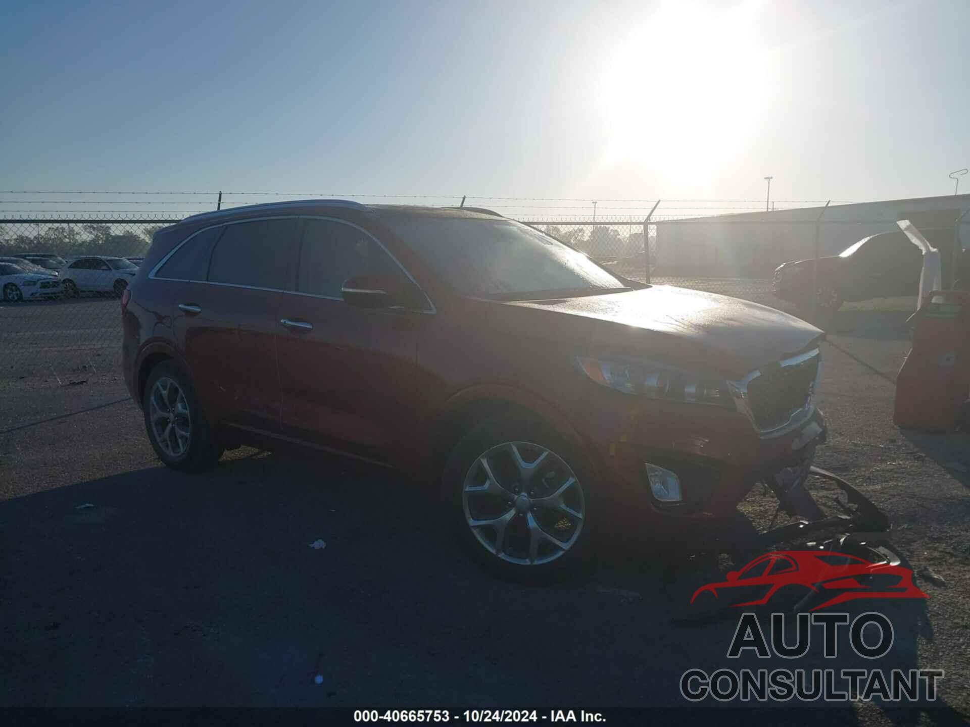 KIA SORENTO 2017 - 5XYPK4A56HG227919