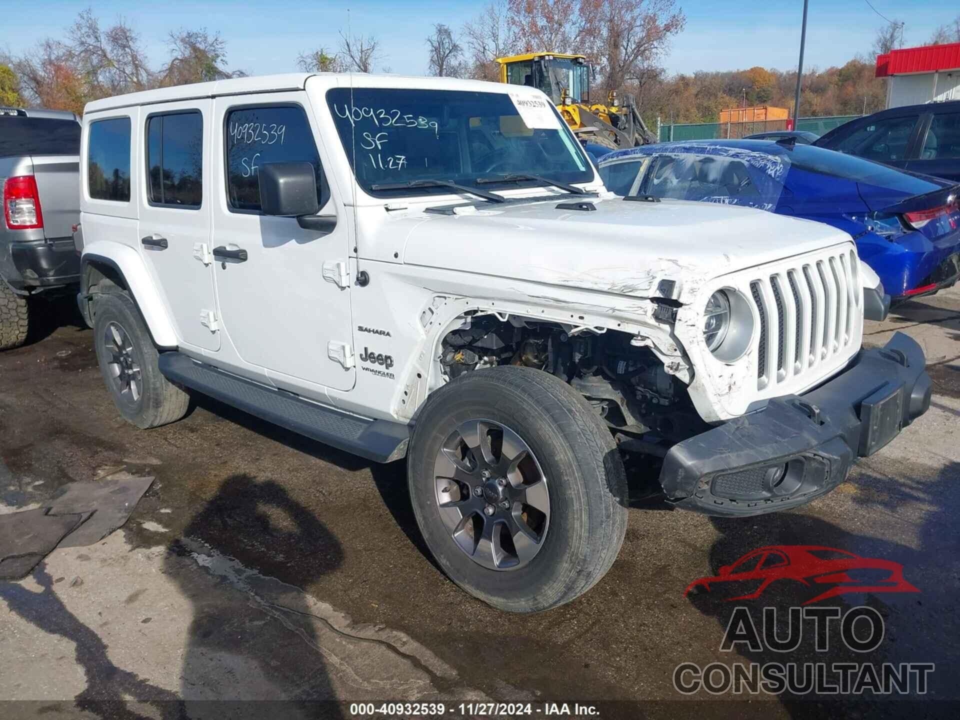 JEEP WRANGLER UNLIMITED 2020 - 1C4HJXEG7LW196700