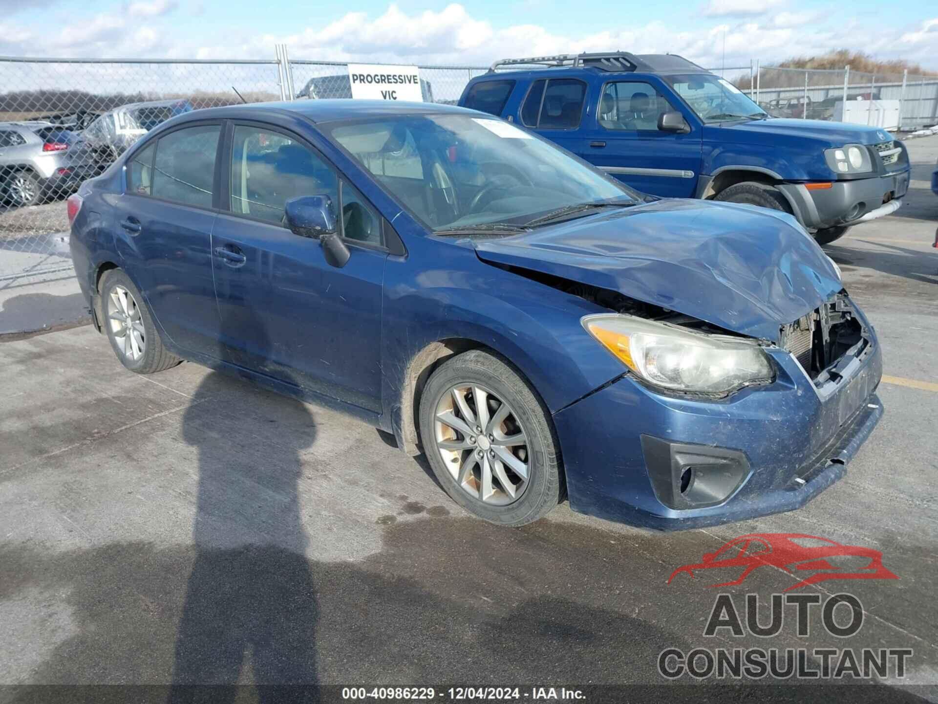 SUBARU IMPREZA 2012 - JF1GJAC64CH012701