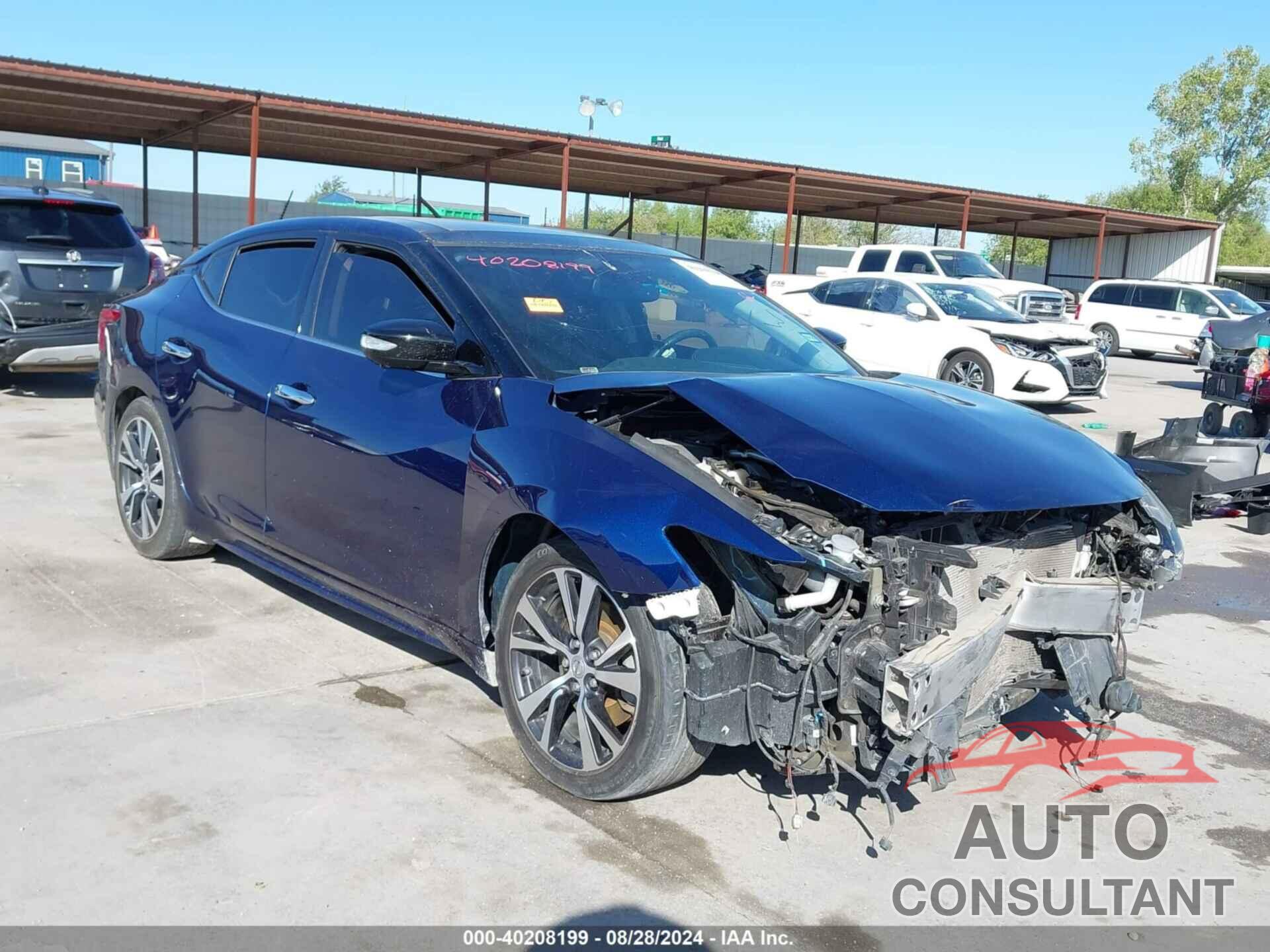 NISSAN MAXIMA 2017 - 1N4AA6APXHC380352