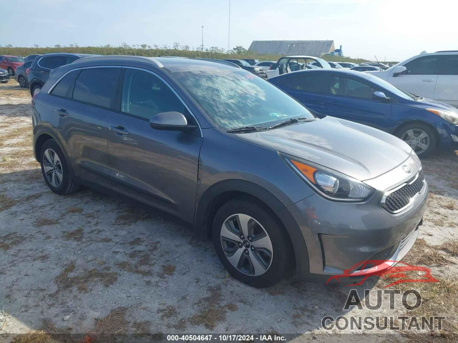 KIA NIRO 2018 - KNDCB3LC1J5170094