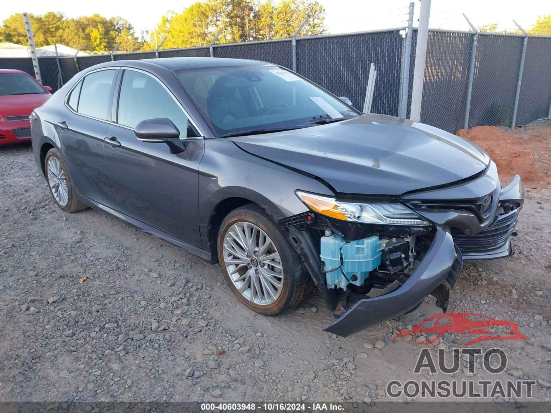 TOYOTA CAMRY 2019 - 4T1B11HK6KU289703