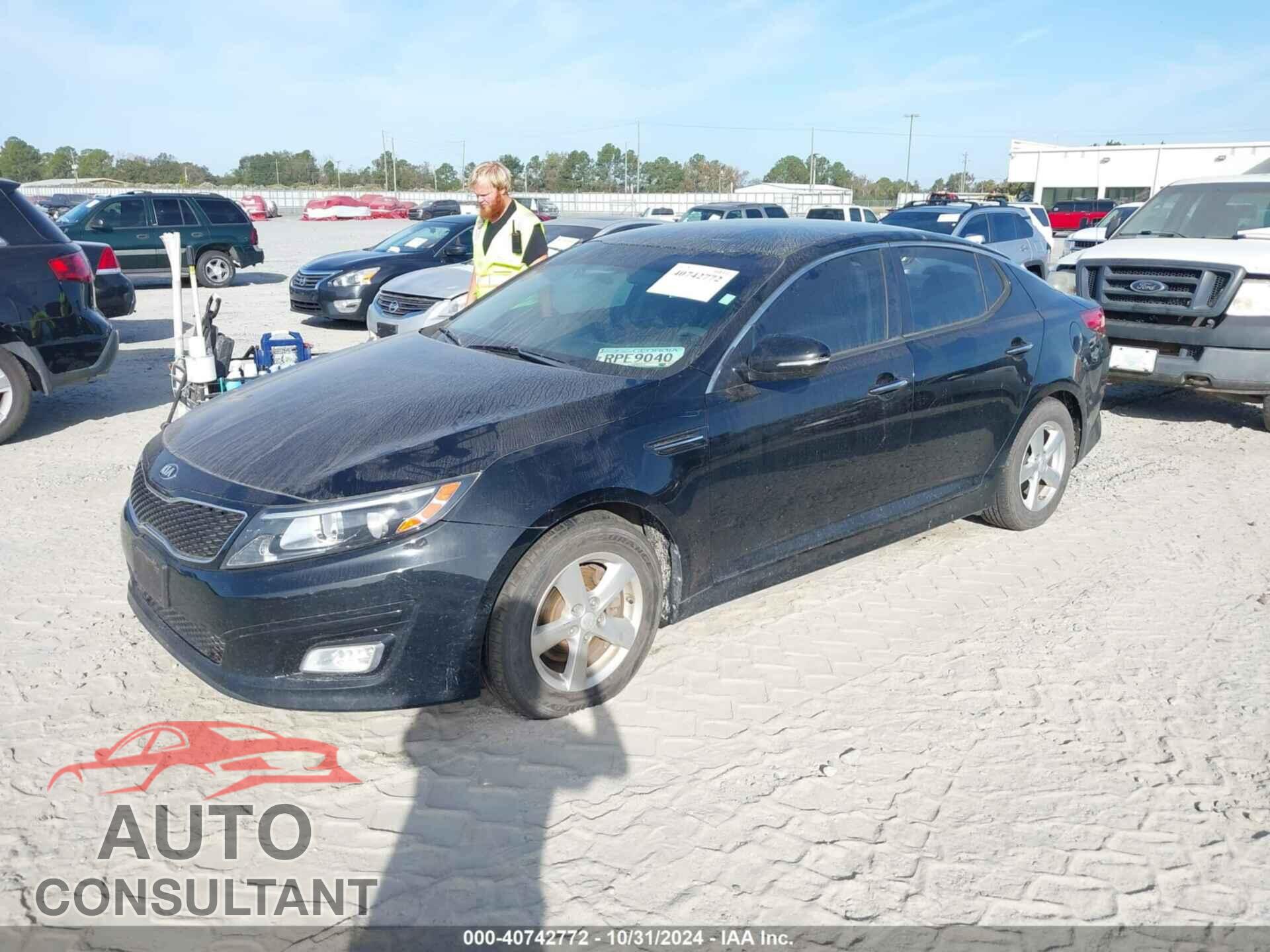 KIA OPTIMA 2015 - KNAGM4A72F5653573