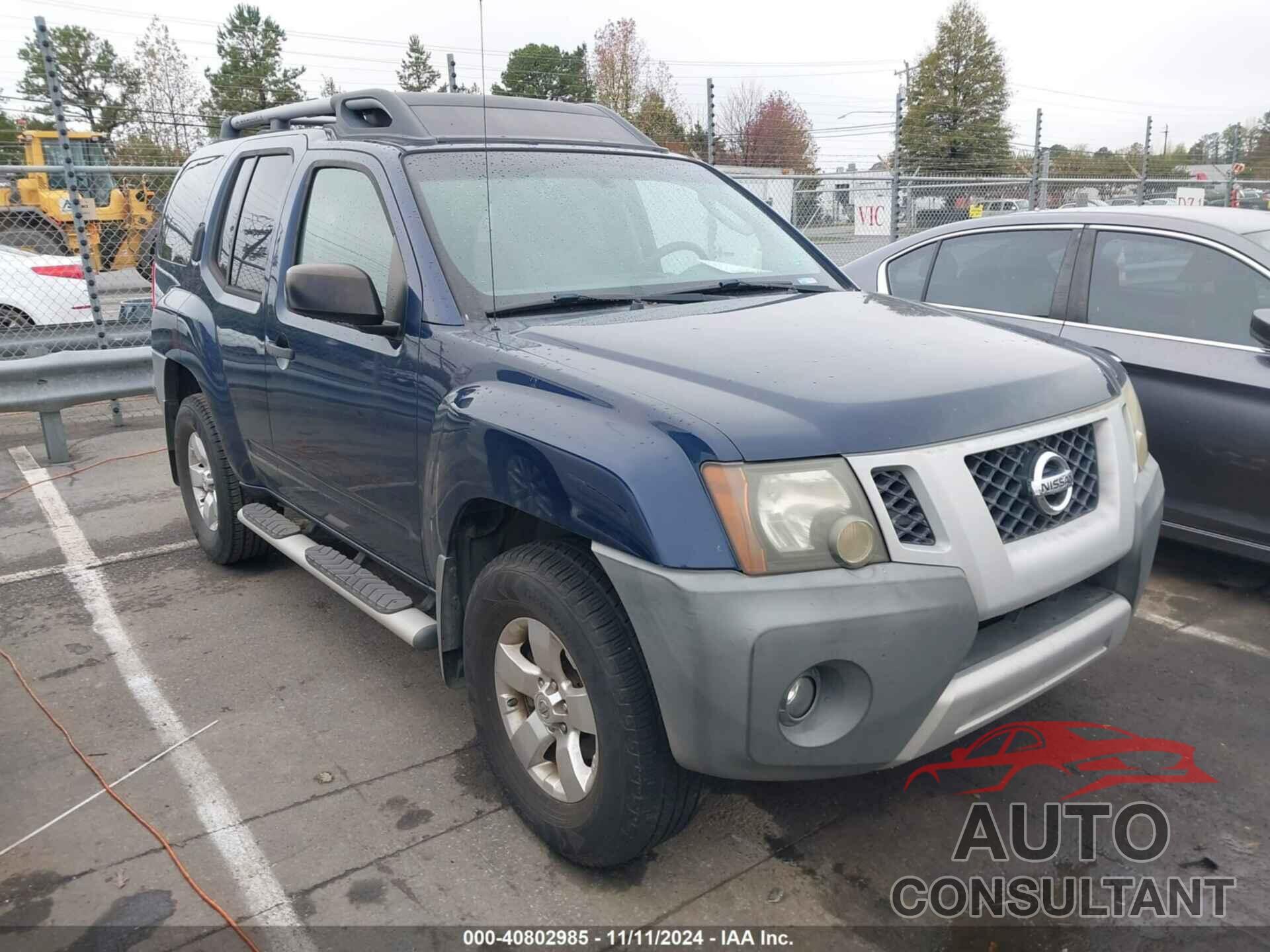 NISSAN XTERRA 2009 - 5N1AN08W79C512215