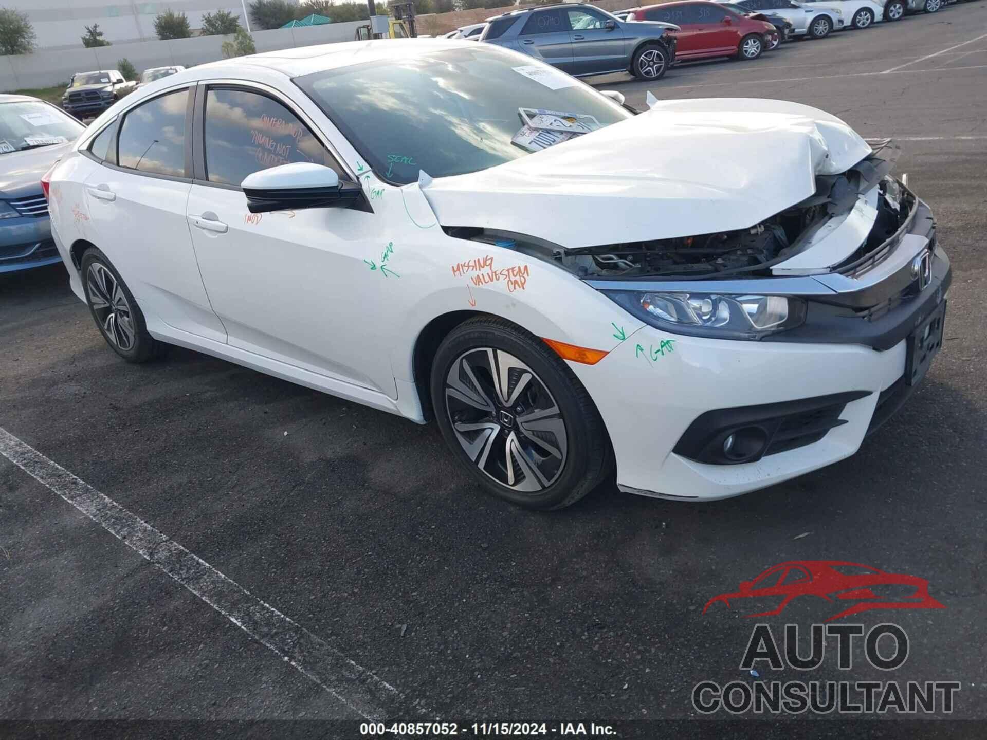 HONDA CIVIC 2016 - 2HGFC1F39GH652485