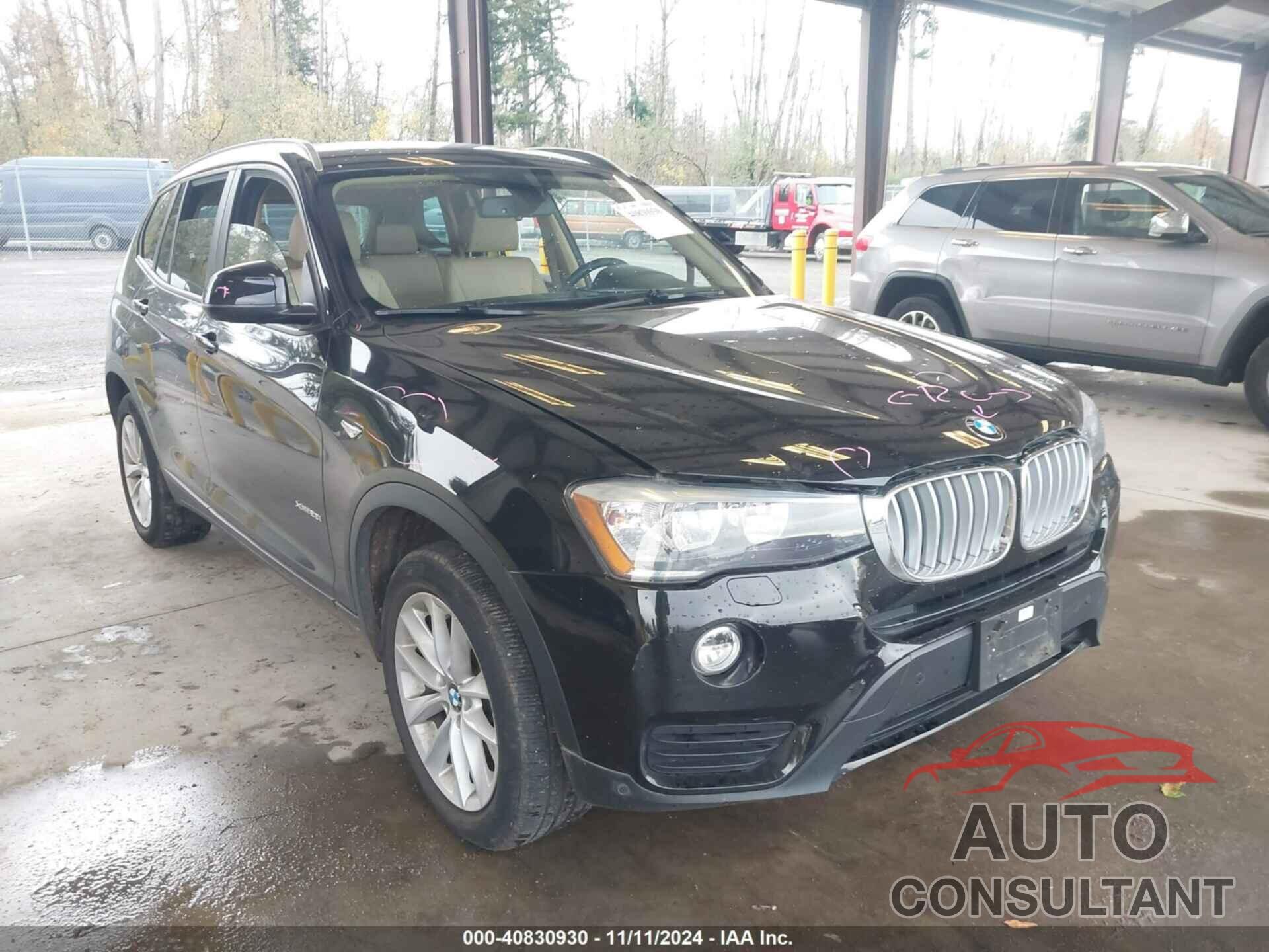 BMW X3 2017 - 5UXWX9C57H0T03952