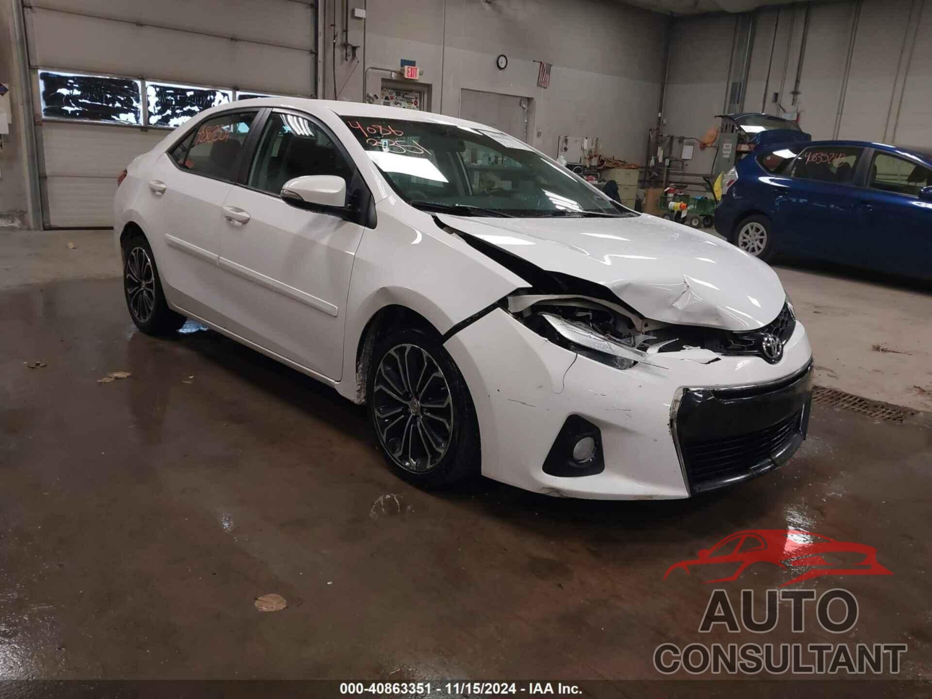 TOYOTA COROLLA 2014 - 2T1BURHEXEC218493