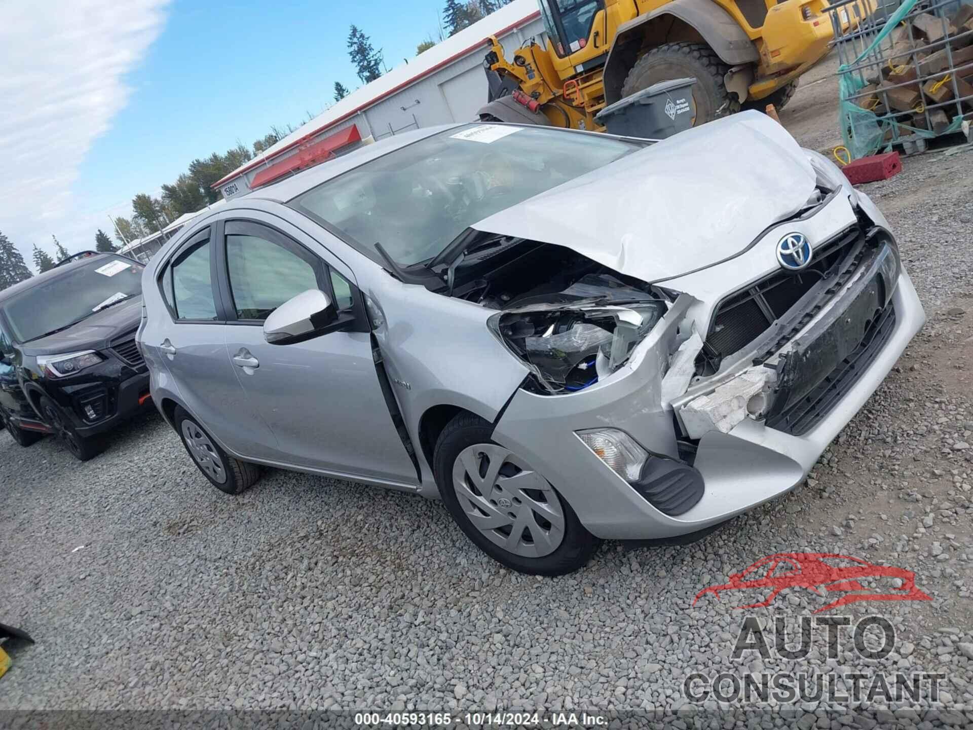 TOYOTA PRIUS C 2016 - JTDKDTB37G1135180