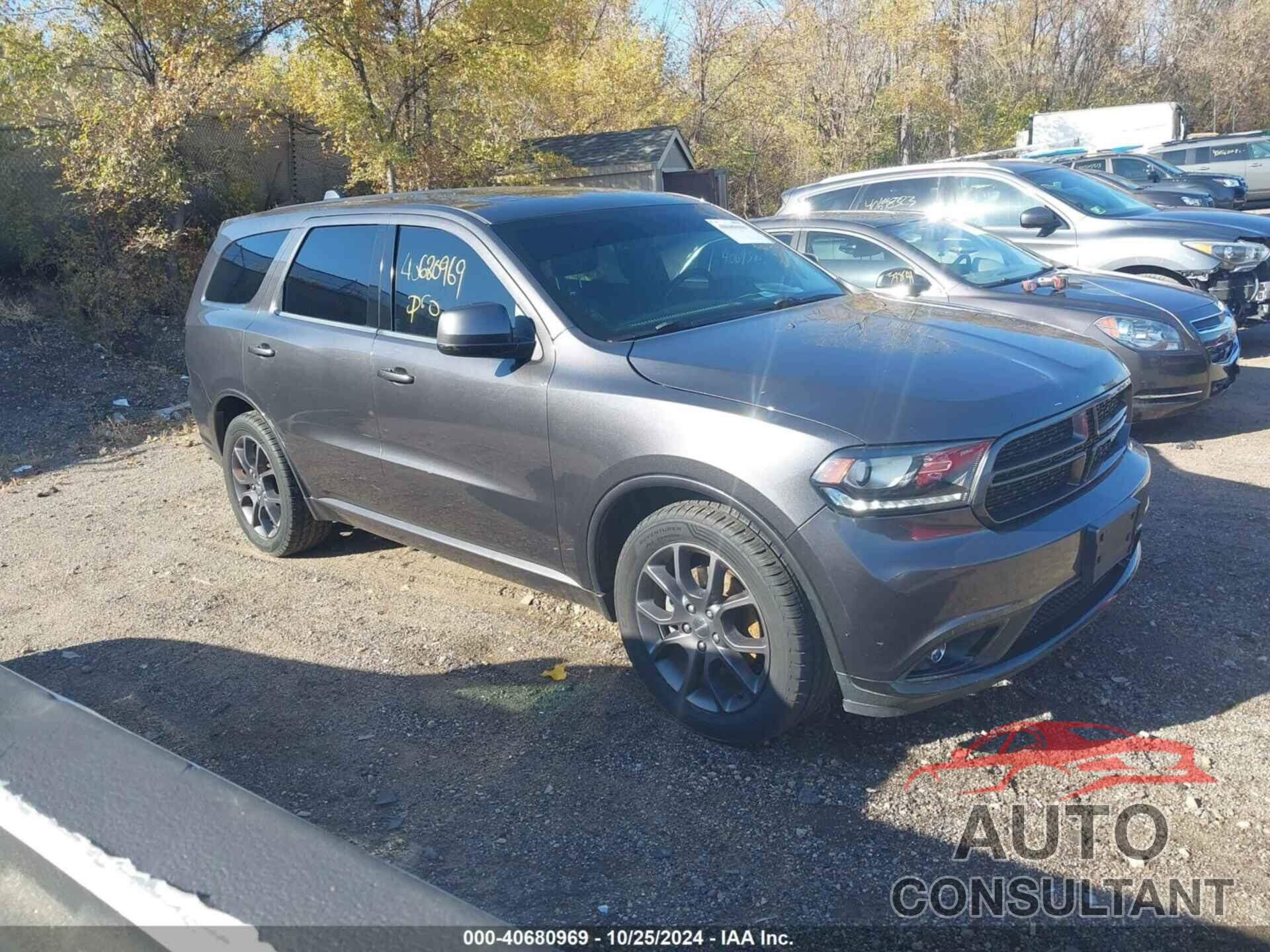 DODGE DURANGO 2017 - 1C4SDJCT2HC630279