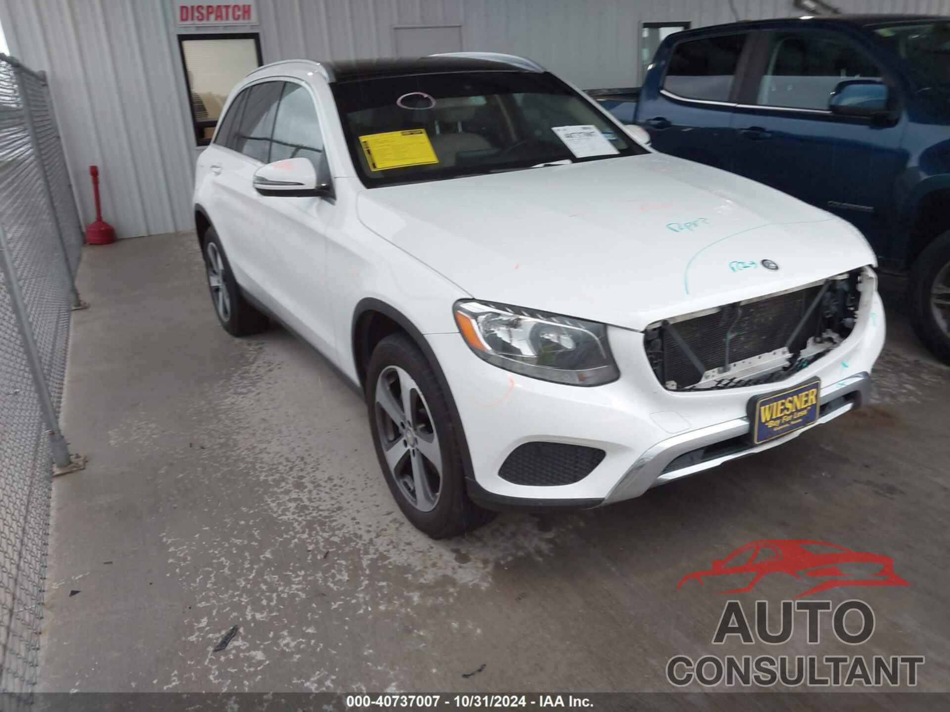 MERCEDES-BENZ GLC 300 2016 - WDC0G4JB4GF037394