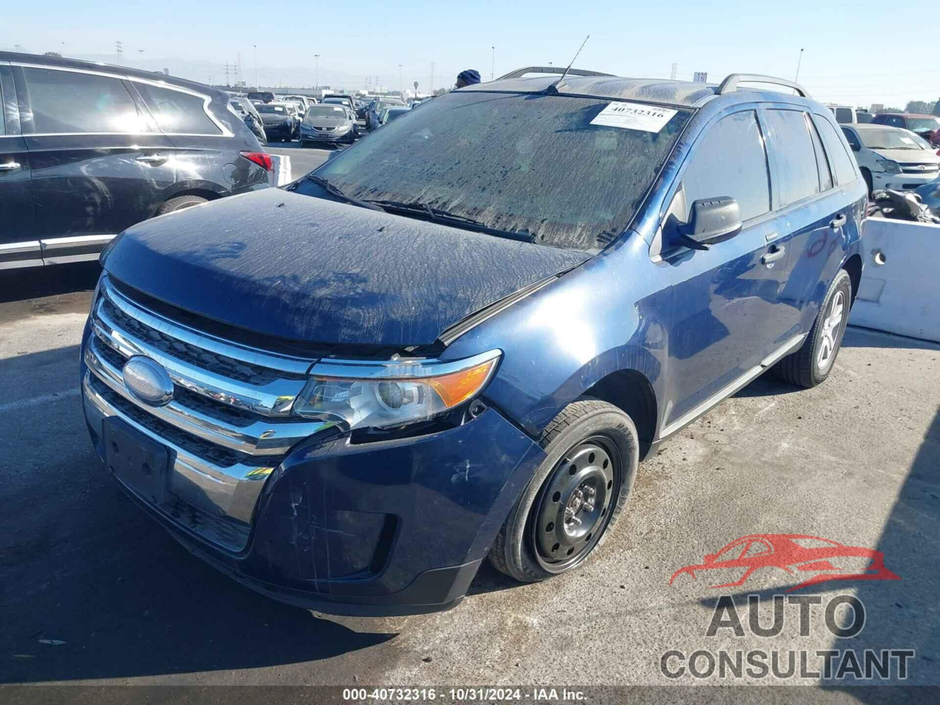 FORD EDGE 2012 - 2FMDK3GC7CBA31029