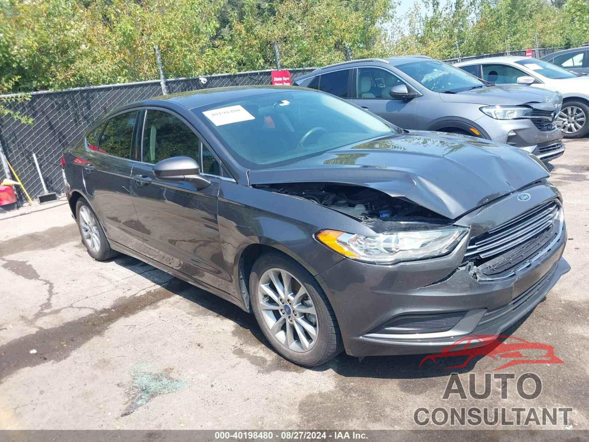 FORD FUSION 2017 - 3FA6P0H78HR397997