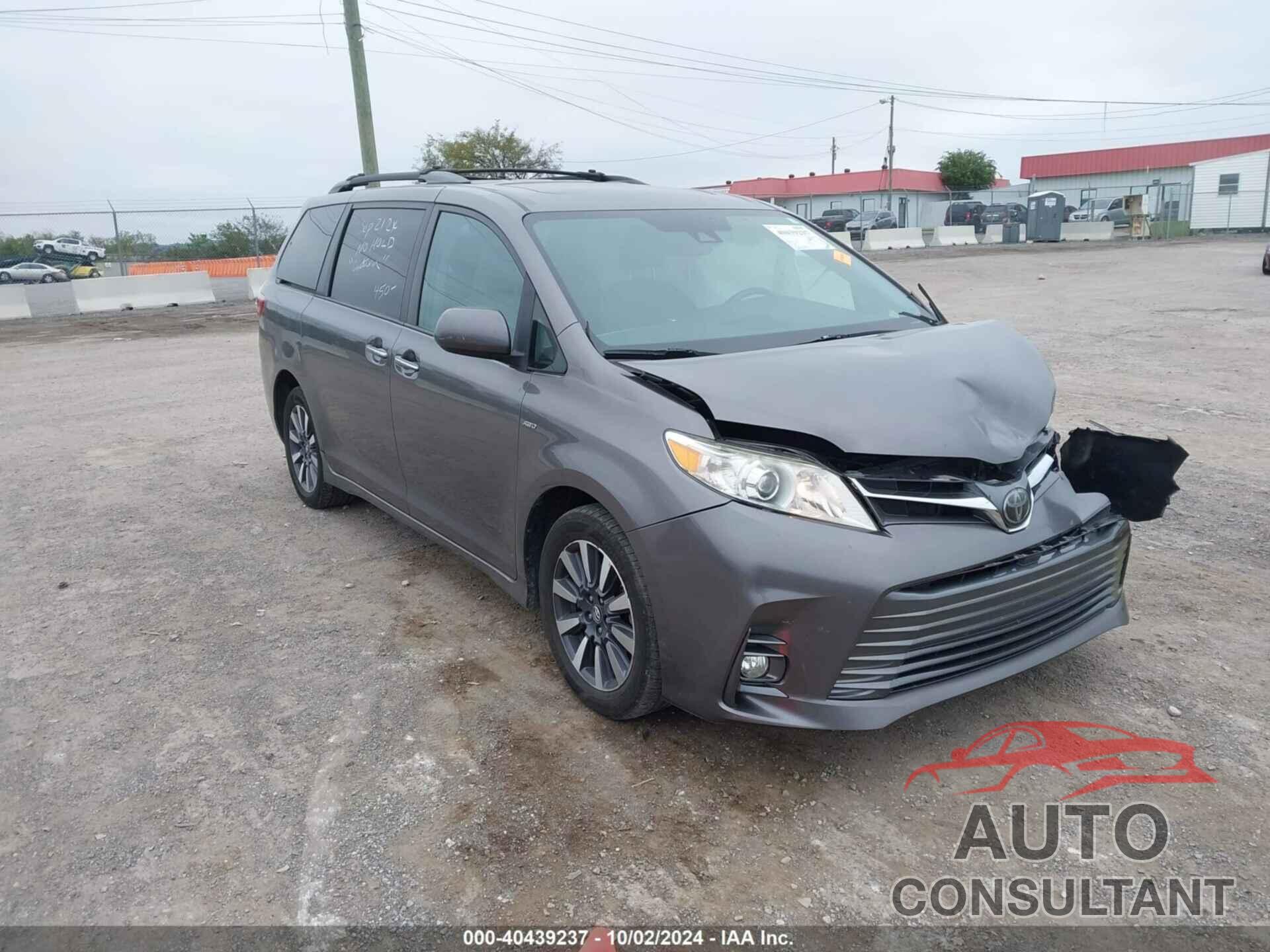 TOYOTA SIENNA 2019 - 5TDDZ3DC9KS212974