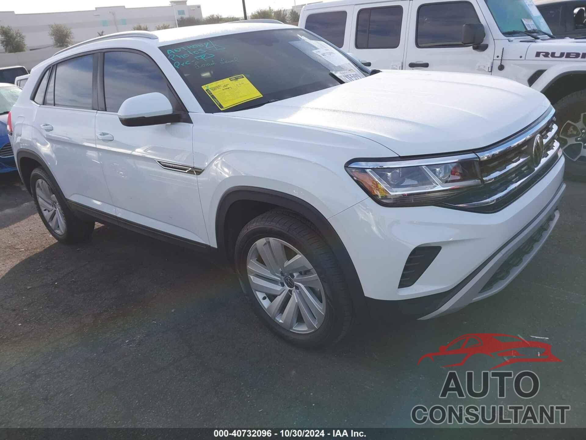 VOLKSWAGEN ATLAS CROSS SPORT 2022 - 1V2JE2CA7NC208516