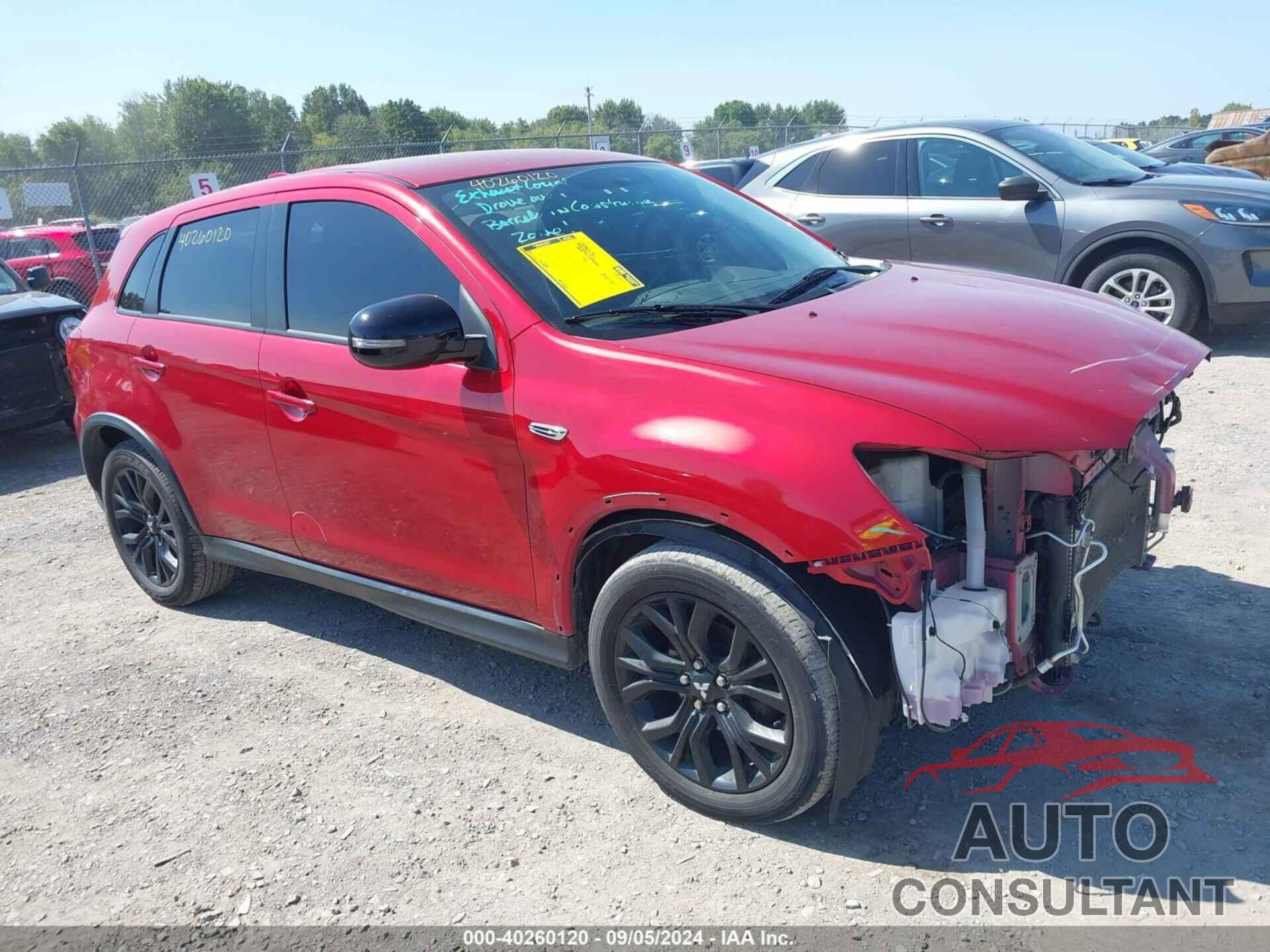 MITSUBISHI OUTLANDER SPORT 2018 - JA4AR3AU3JZ024278