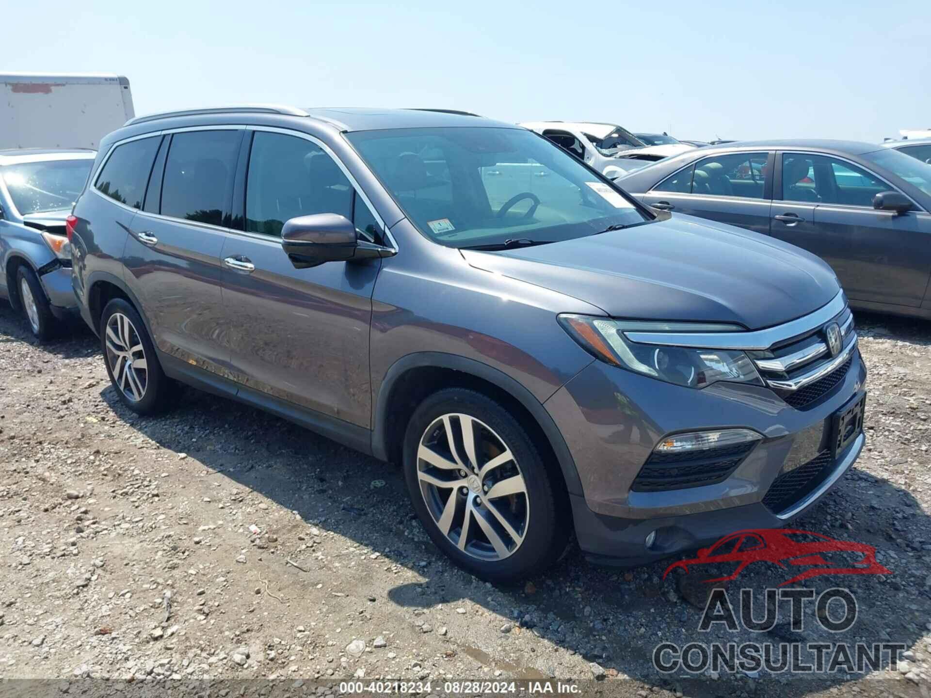 HONDA PILOT 2016 - 5FNYF6H91GB123714