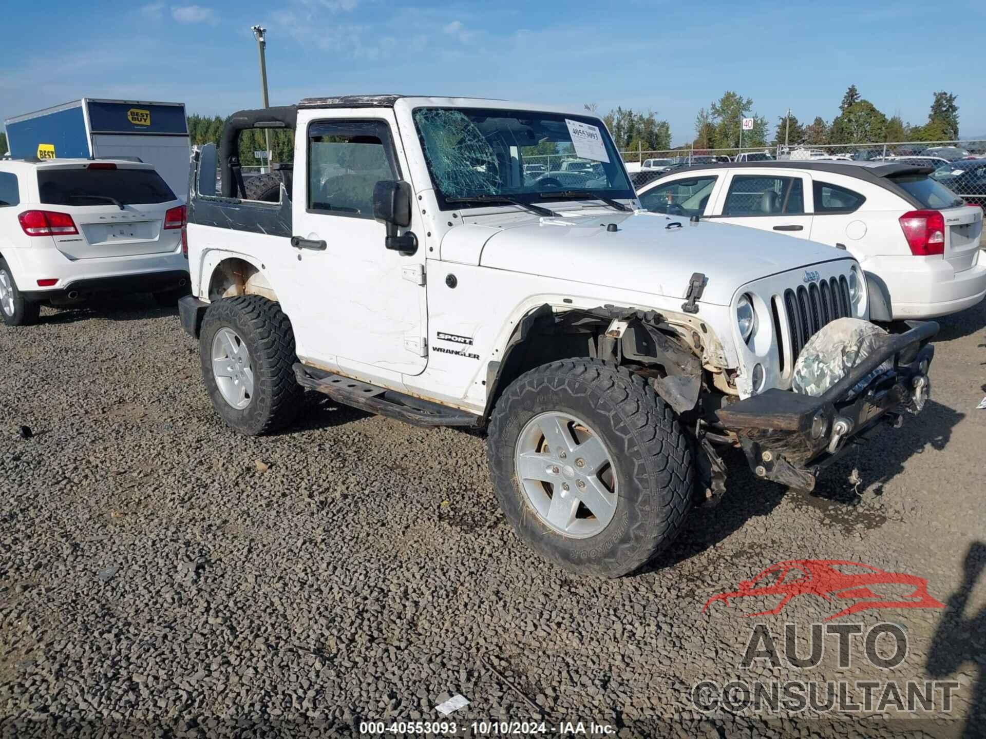 JEEP WRANGLER 2017 - 1C4AJWAG6HL554587