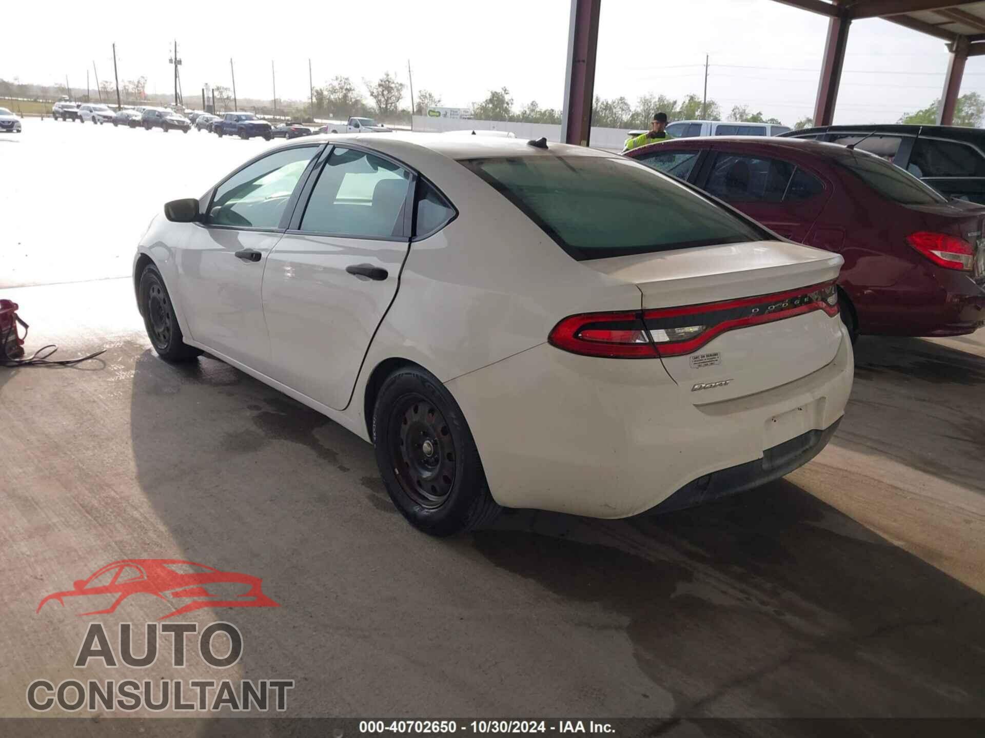 DODGE DART 2016 - 1C3CDFAA5GD682330